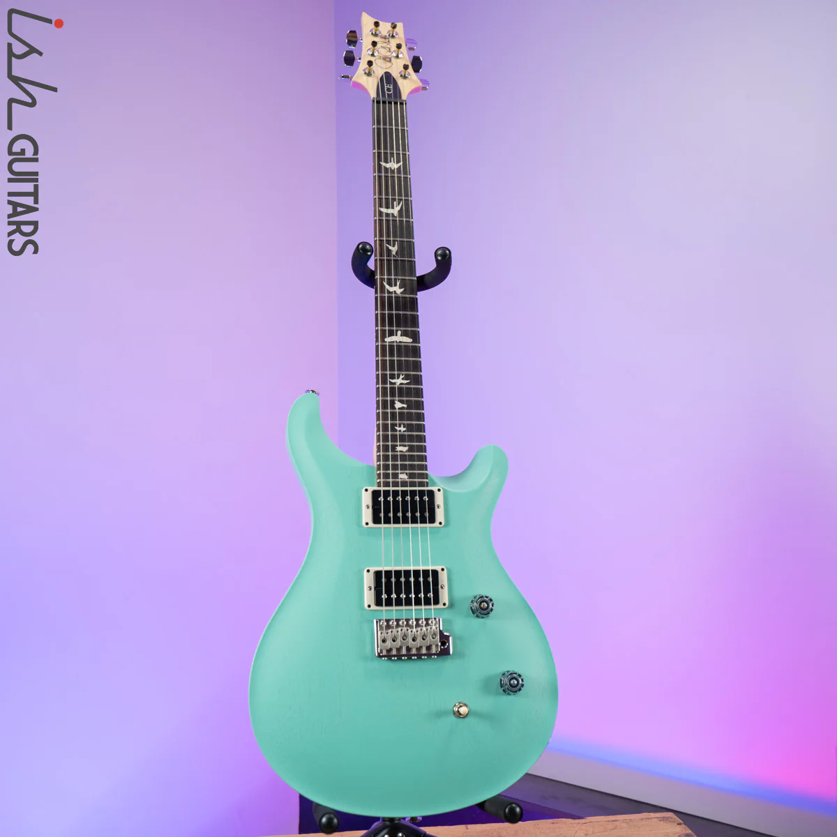2021 PRS CE 24 Standard Satin Nitro Seafoam Green - Image 2