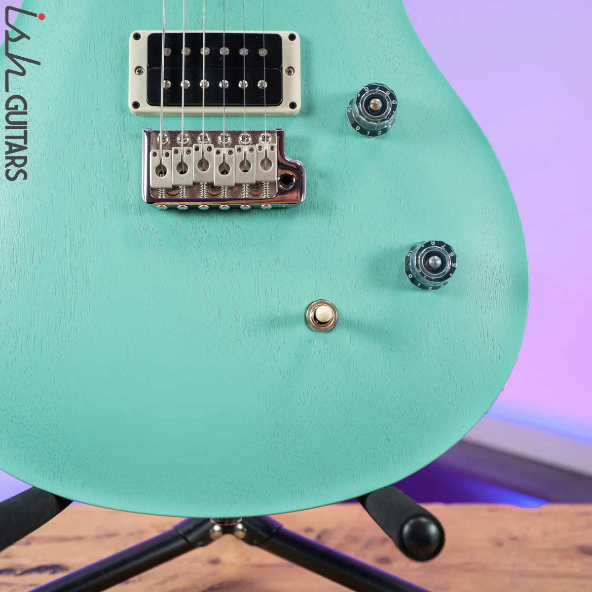 2021 PRS CE 24 Standard Satin Nitro Seafoam Green - Image 4