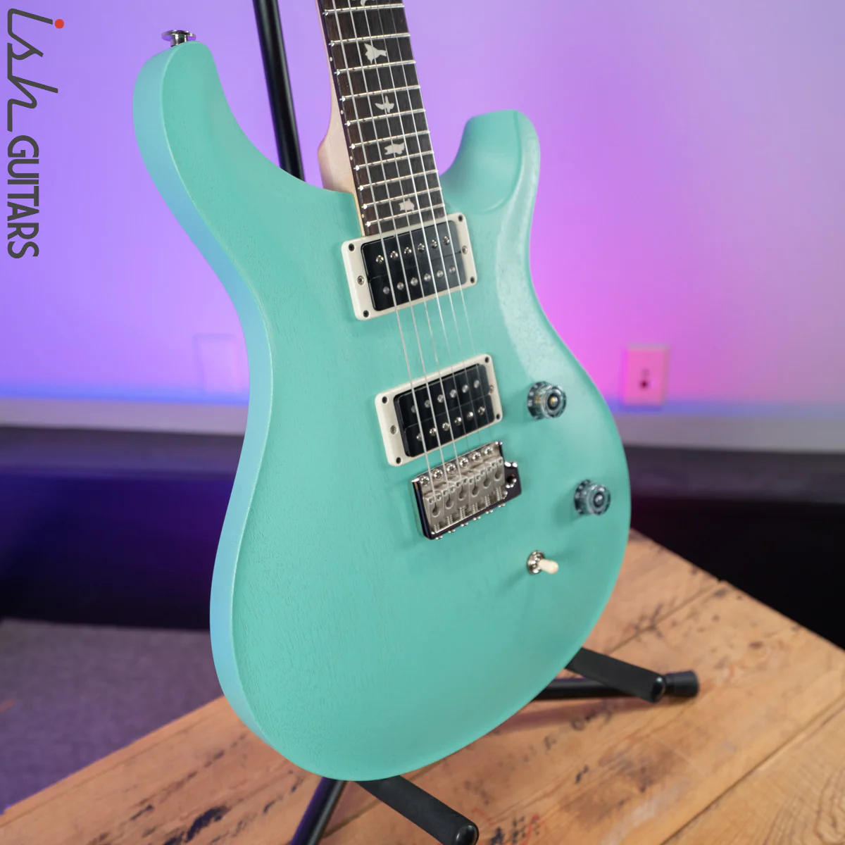 2021 PRS CE 24 Standard Satin Nitro Seafoam Green - Image 5