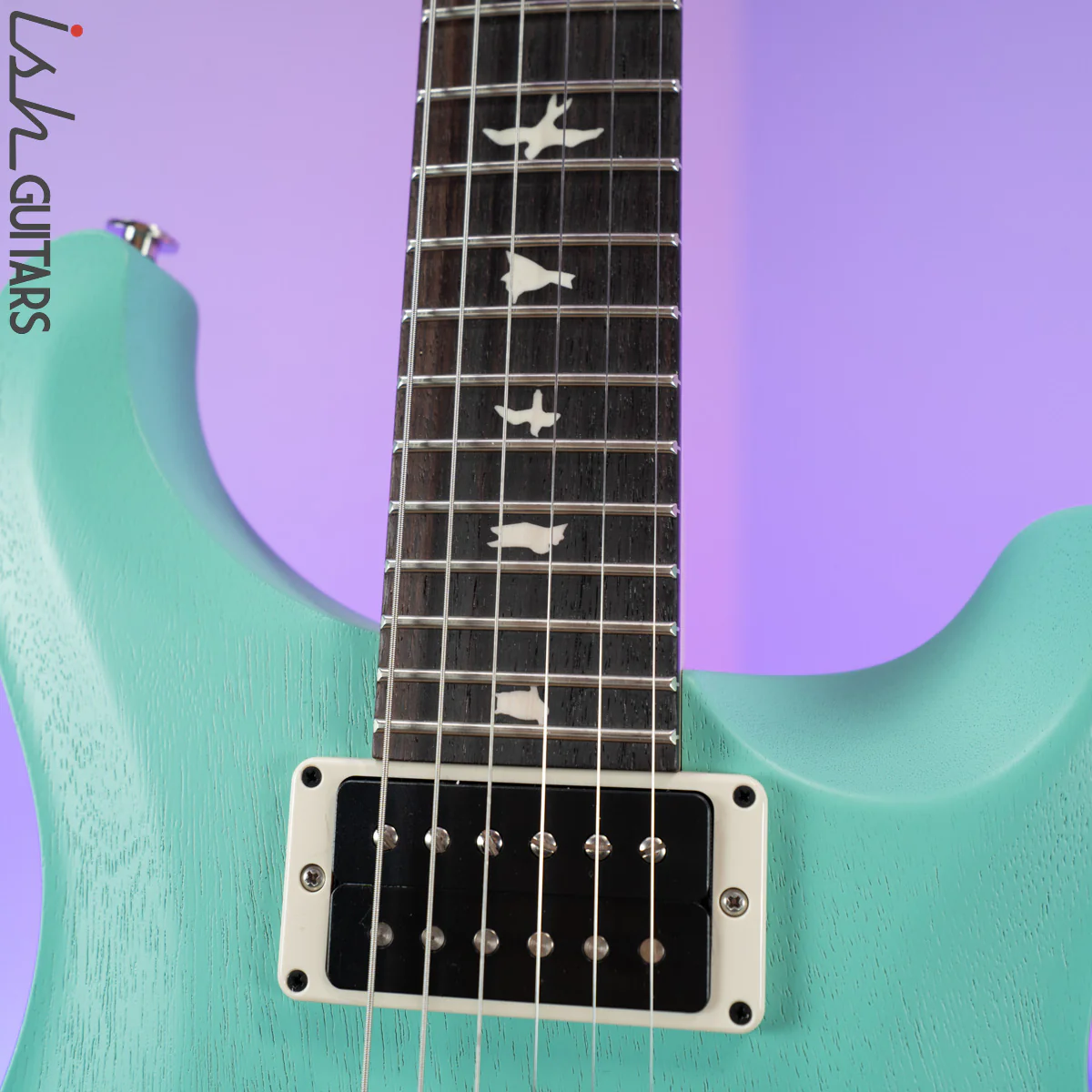 2021 PRS CE 24 Standard Satin Nitro Seafoam Green - Image 6