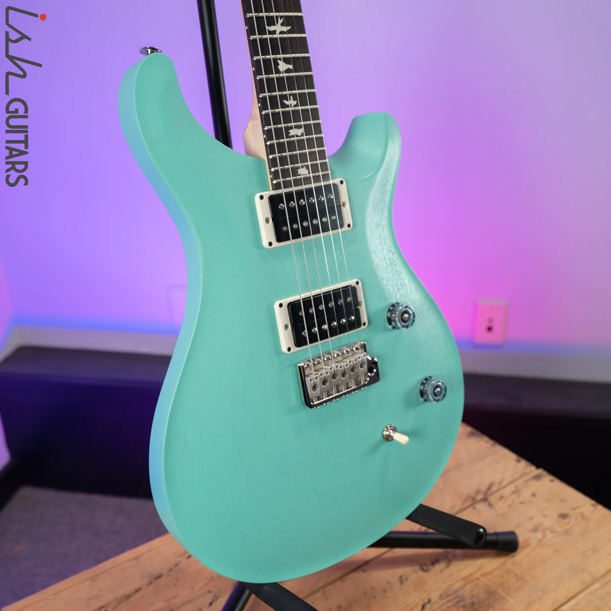 2021 PRS CE 24 Standard Satin Nitro Seafoam Green - Image 5