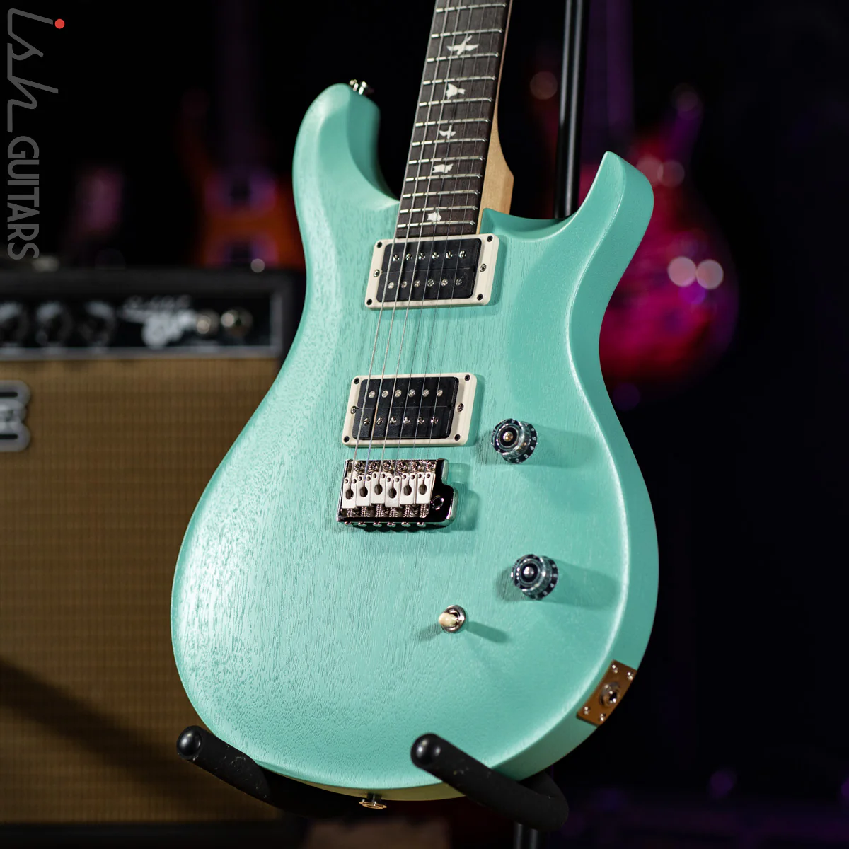 2021 PRS CE 24 Standard Satin Nitro Seafoam Green - Image 5