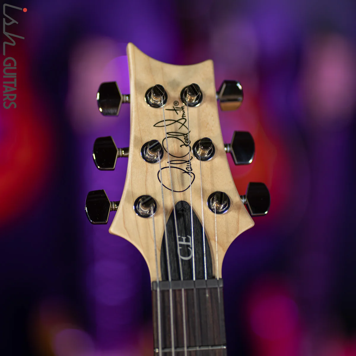 2021 PRS CE 24 Standard Satin Nitro Vintage Cherry - Image 6