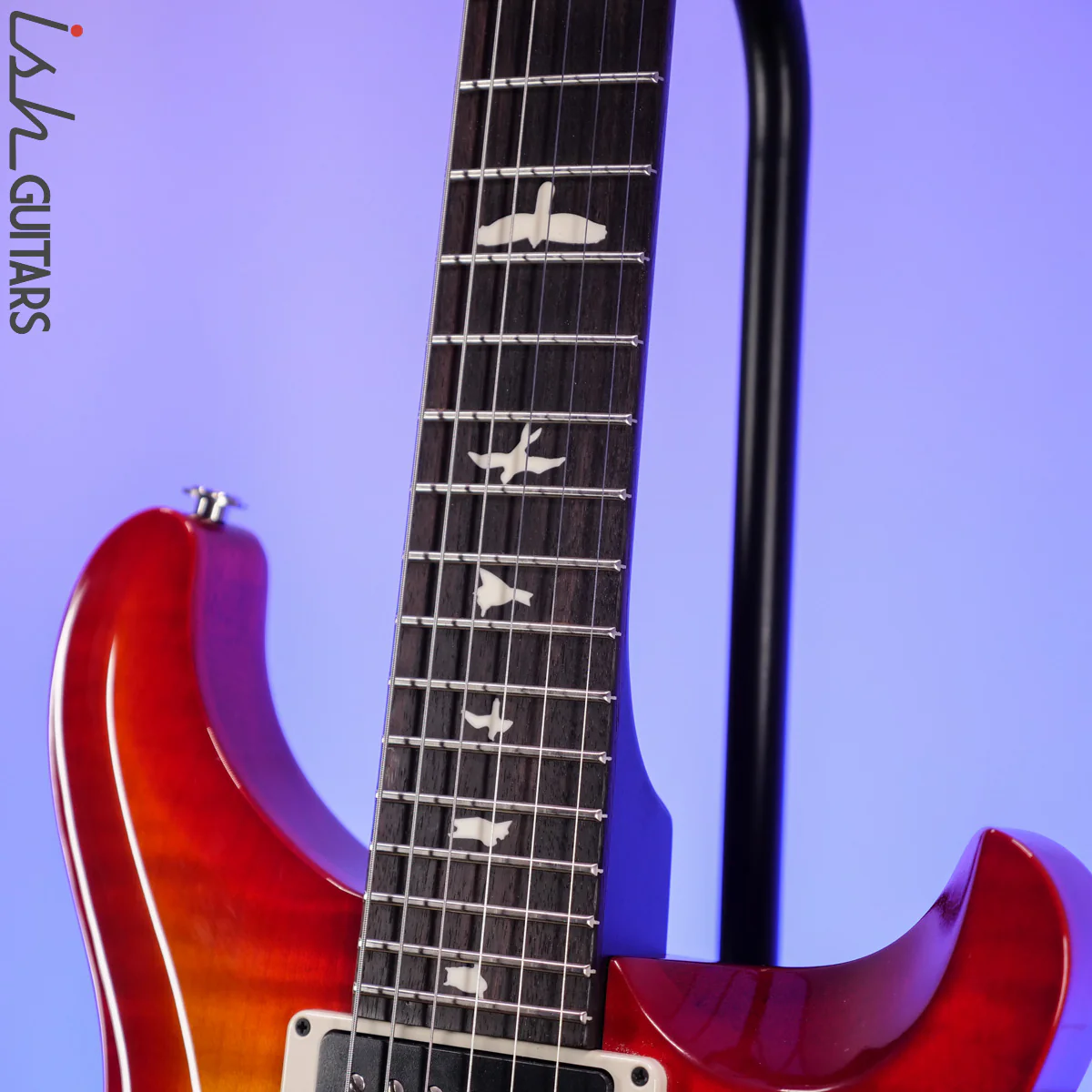 PRS CE 24 Custom Color Cherry Sunburst - Image 6