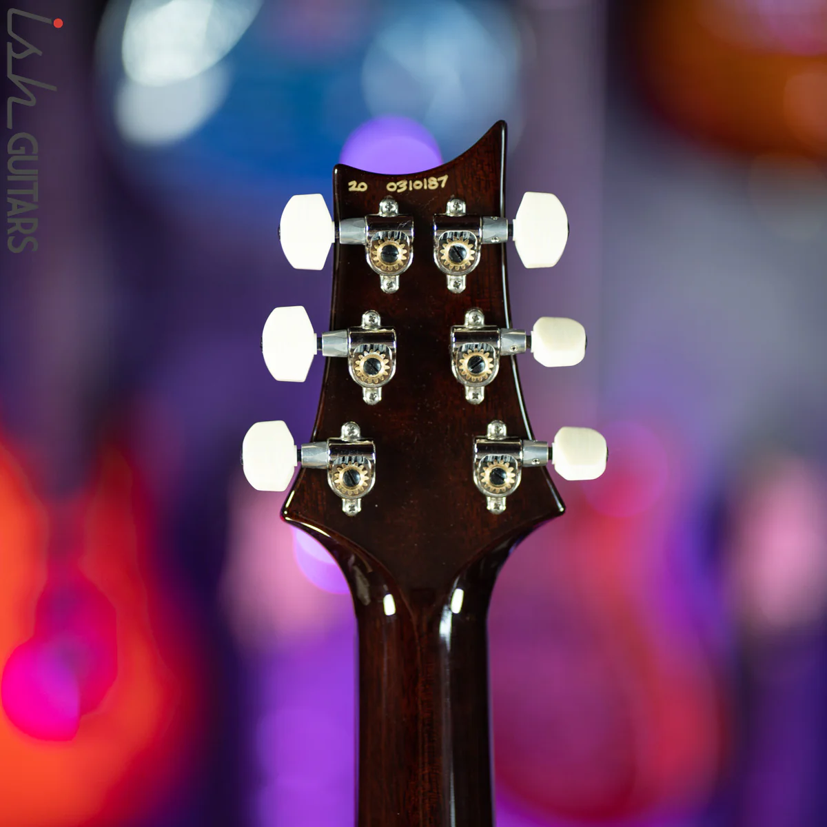 2020 PRS Custom 24 35th Anniversary Custom Color Amber Smokewrap - Image 11