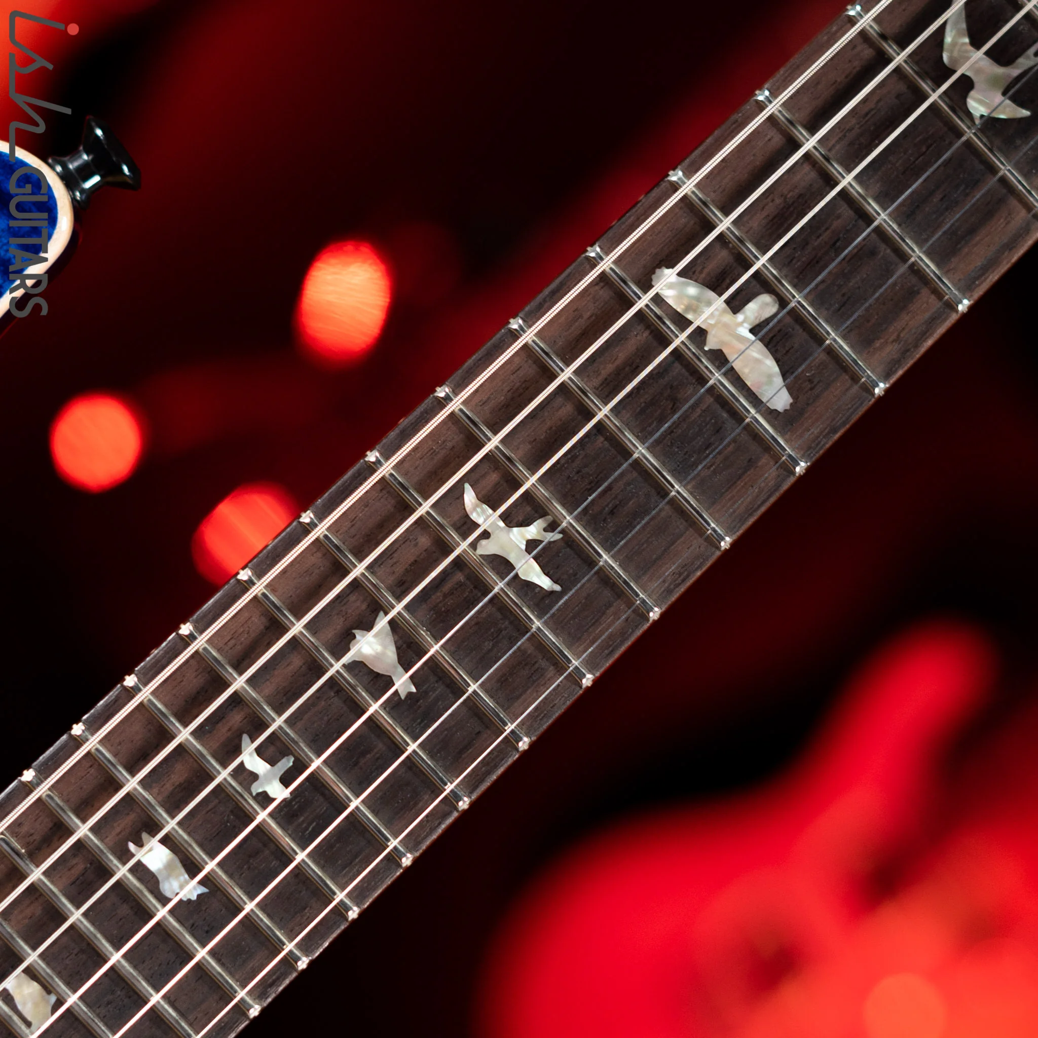 2021 PRS Custom 24 35th Anniversary Violet Blue Burst - Image 5