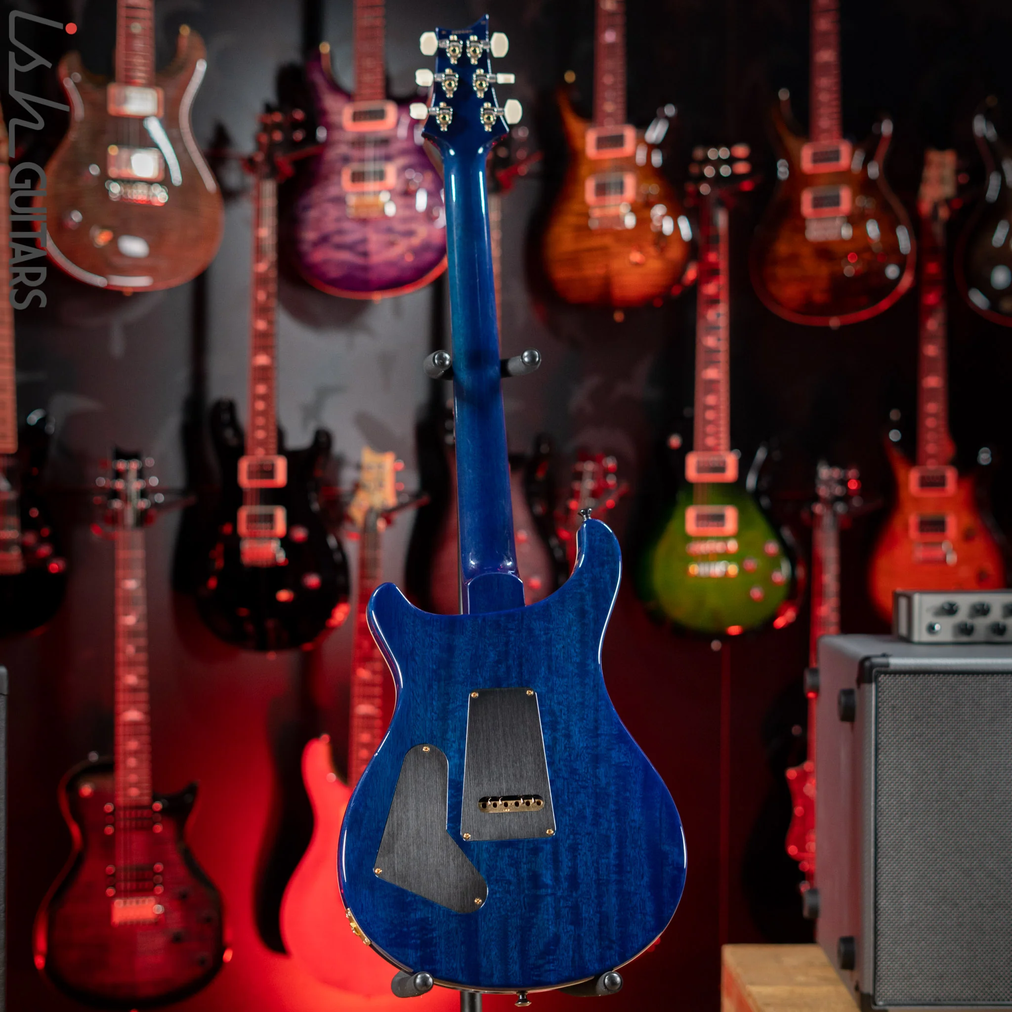 2021 PRS Custom 24 35th Anniversary Violet Blue Burst - Image 7