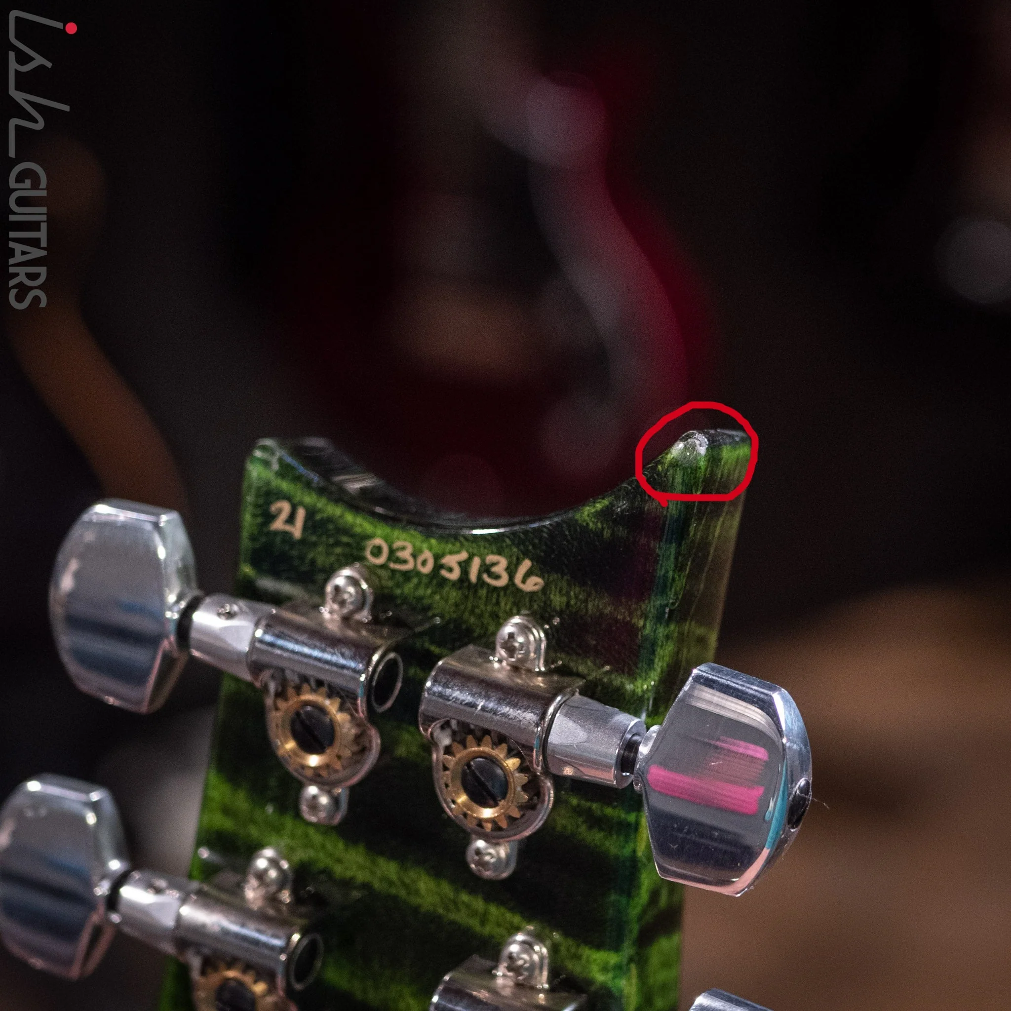2021 PRS Custom 24 Floyd Rose Custom Color Emerald Green Metallic - Image 9