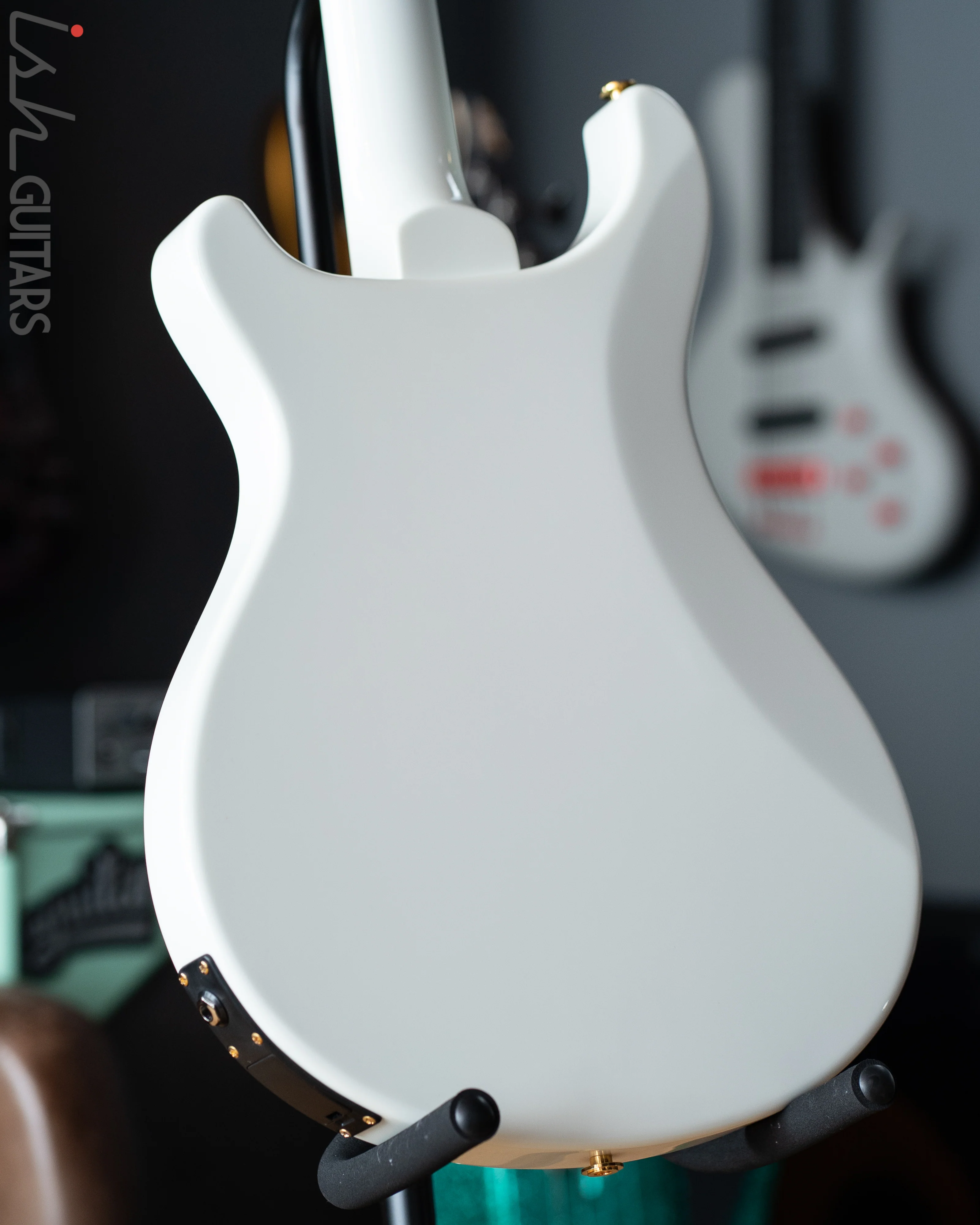 PRS Private Stock Custom 24 "Sculpture" Hollowbody Piezo 3.9lbs 10K Gold Inlay White - Image 12