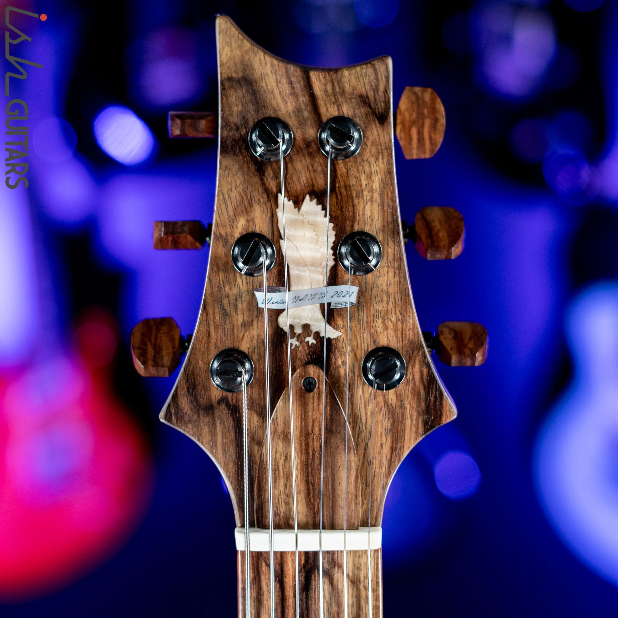 2021 PRS Custom 24 Semi-Hollow Private Natural Hormigo - Image 7