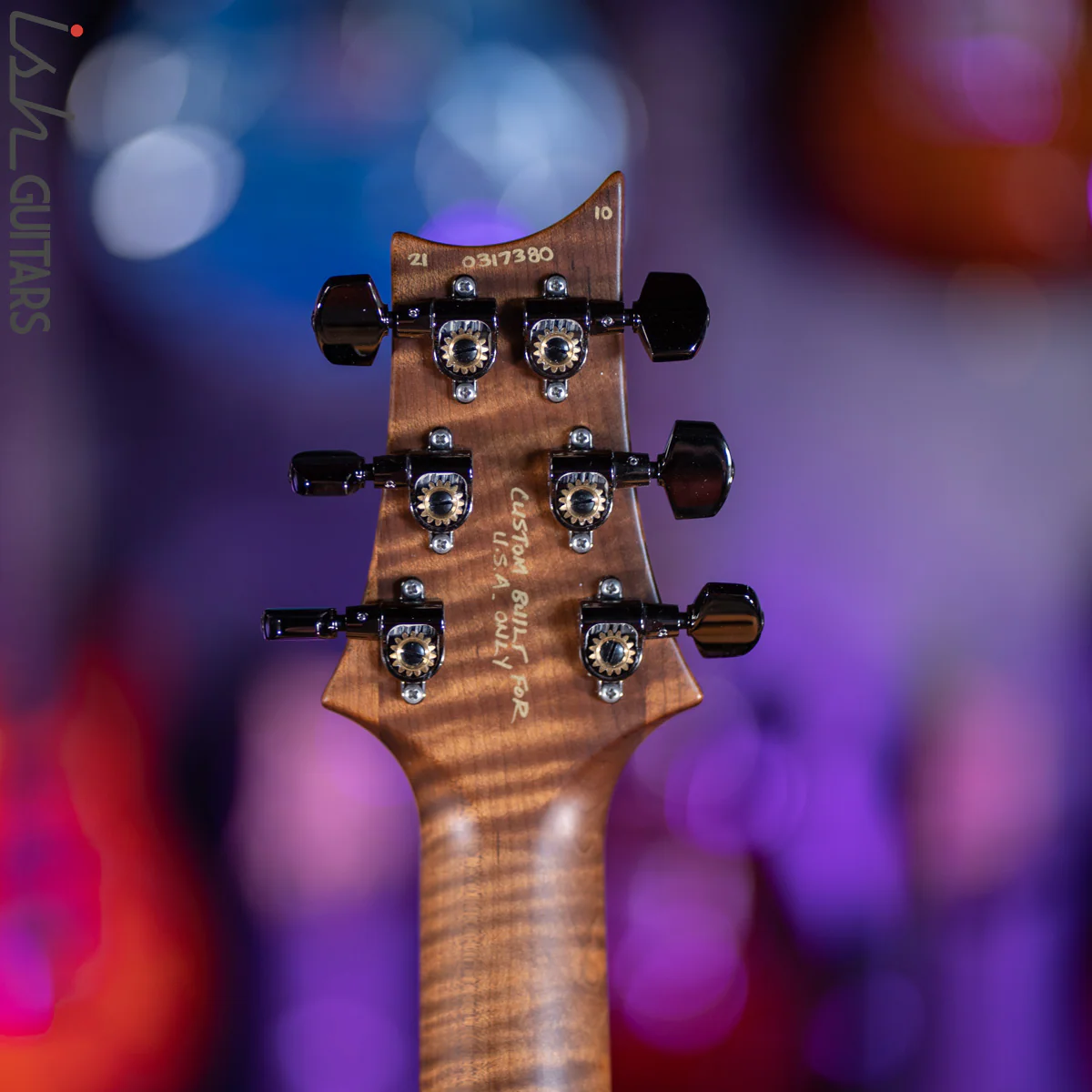 PRS Custom 24 Wood Library Copperhead Burst One Piece Quilt 10 Top - Image 12