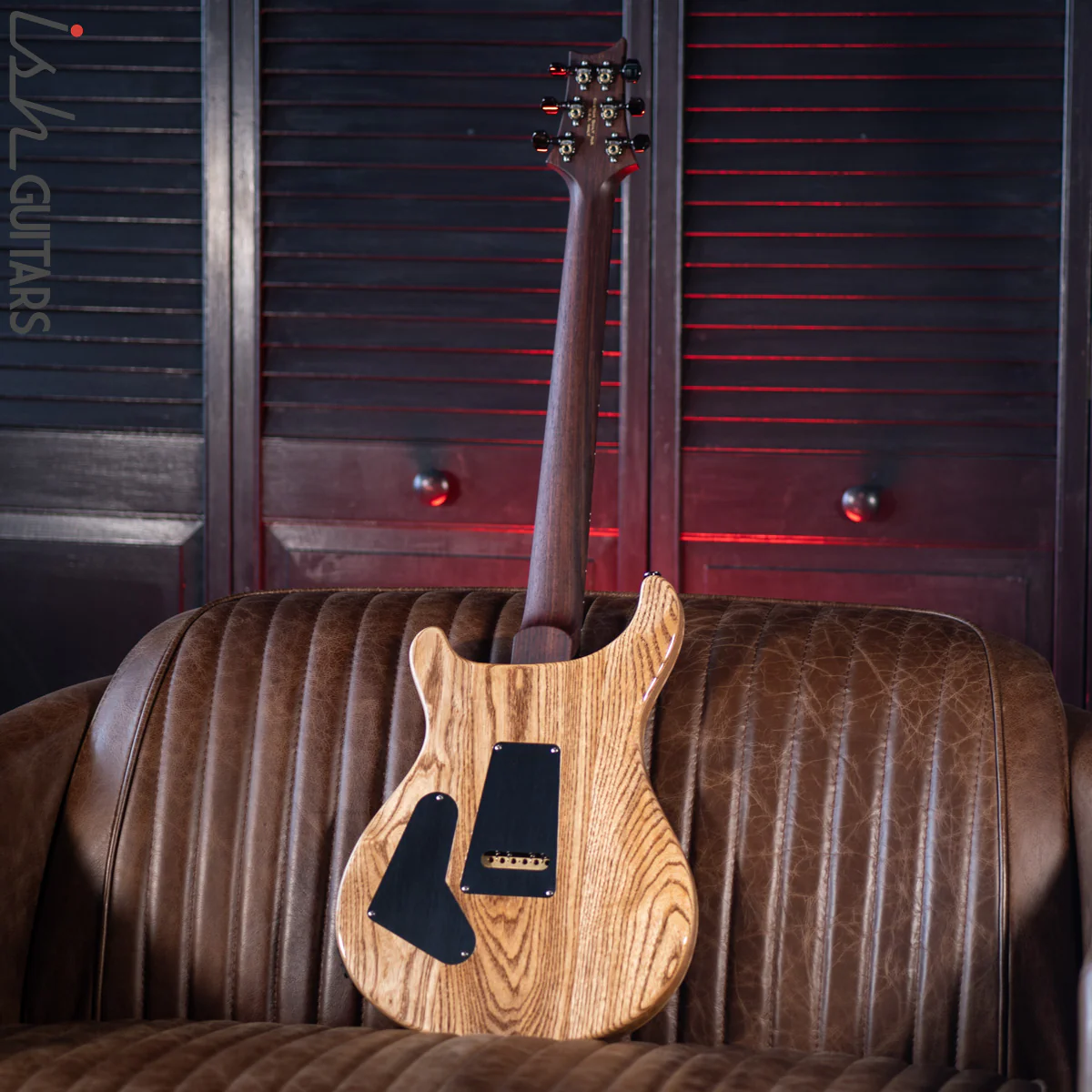 PRS Custom 24 Wood Library River Blue One Piece Quilt 10 Top Rosewood Neck - Image 9
