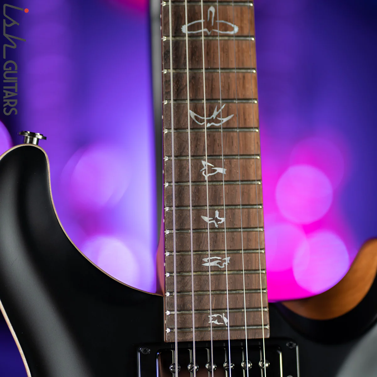 PRS Custom 24 Wood Library Black Opaque Satin - Image 6