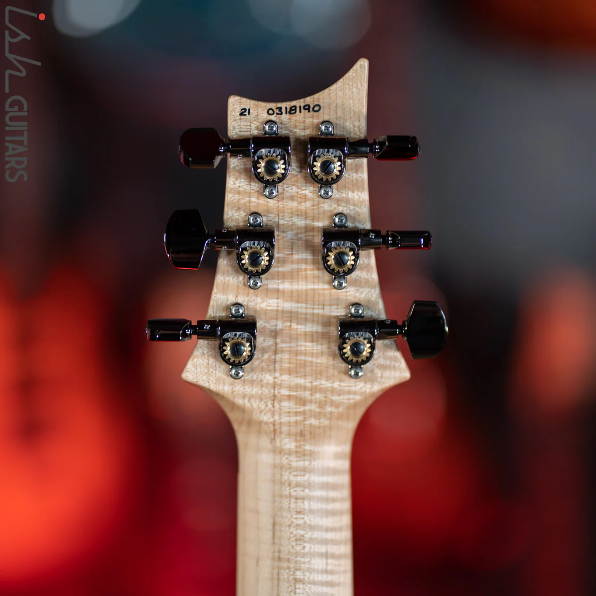 PRS Custom 24 Wood Library Opaque Satin White - Image 13