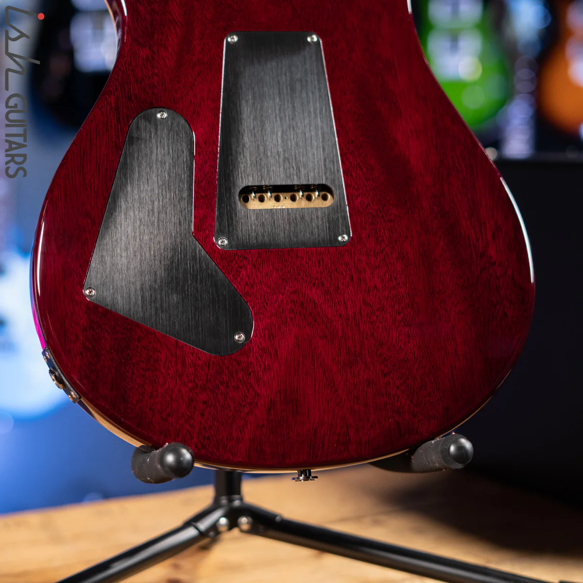 PRS Wood Library Custom 24 Violet Purple Burst 10 Top Quilt Figured Maple Neck - Image 11