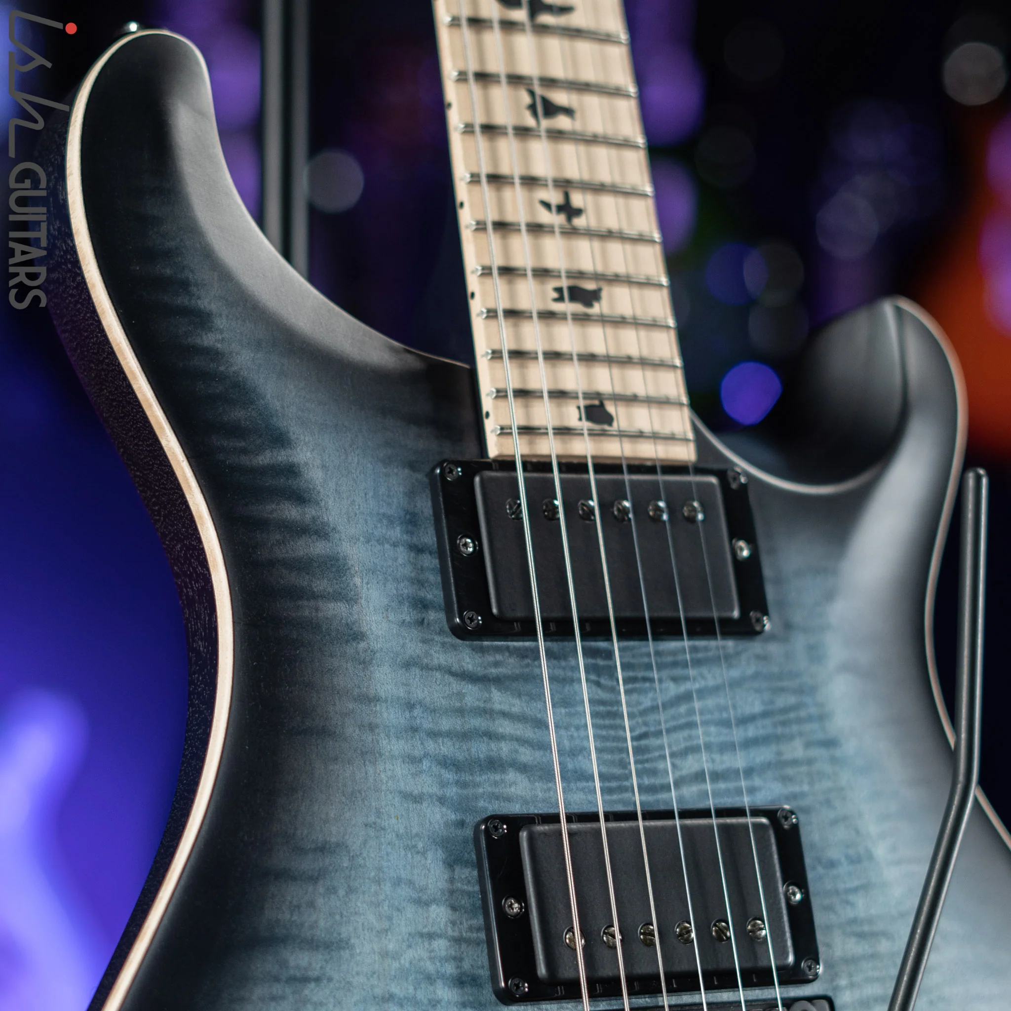 2021 PRS Dustie Waring DW CE 24 Floyd Faded Blue Smokeburst - Image 3