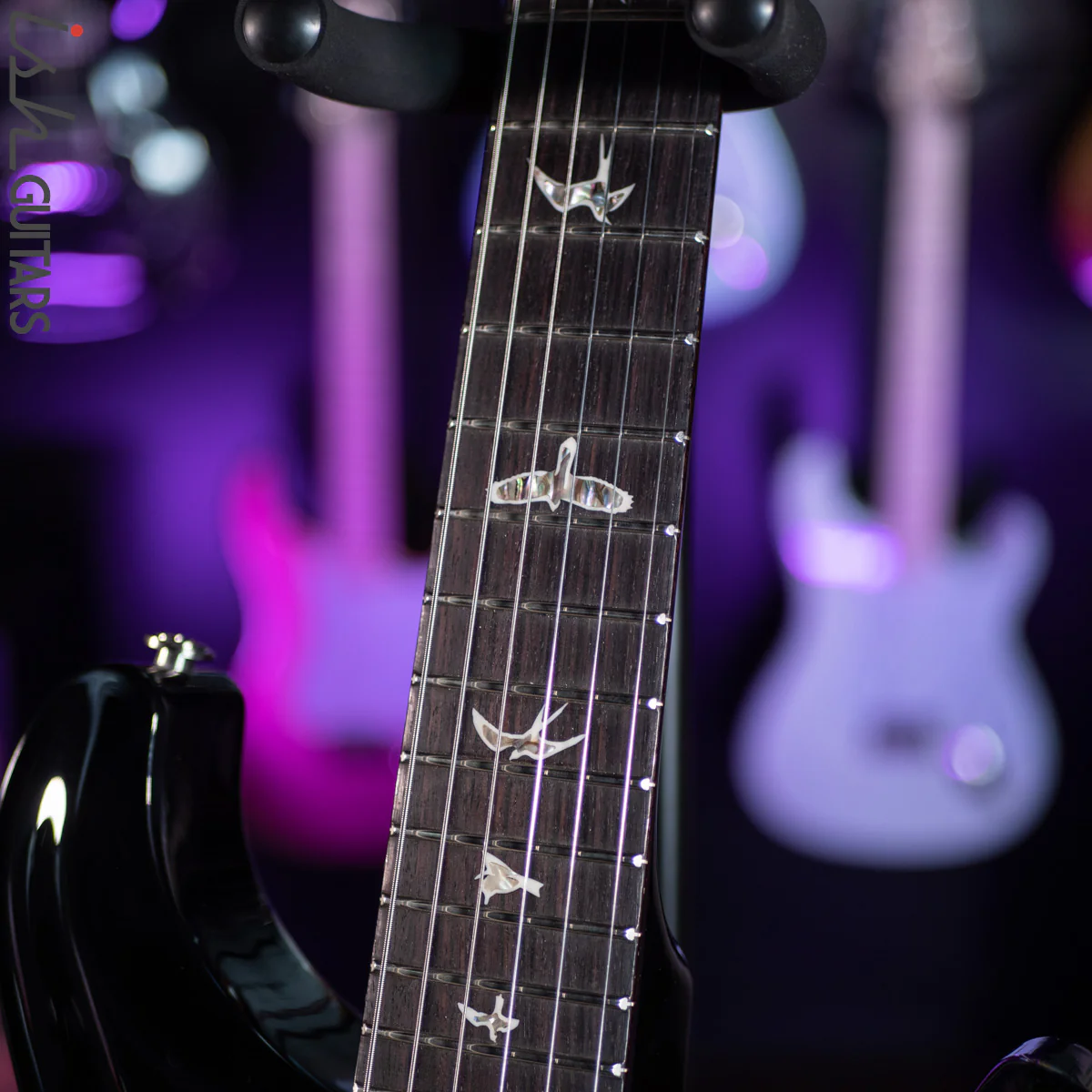 PRS Hollowbody II w/ Piezo Custom Color Amber Smokewrap - Image 6