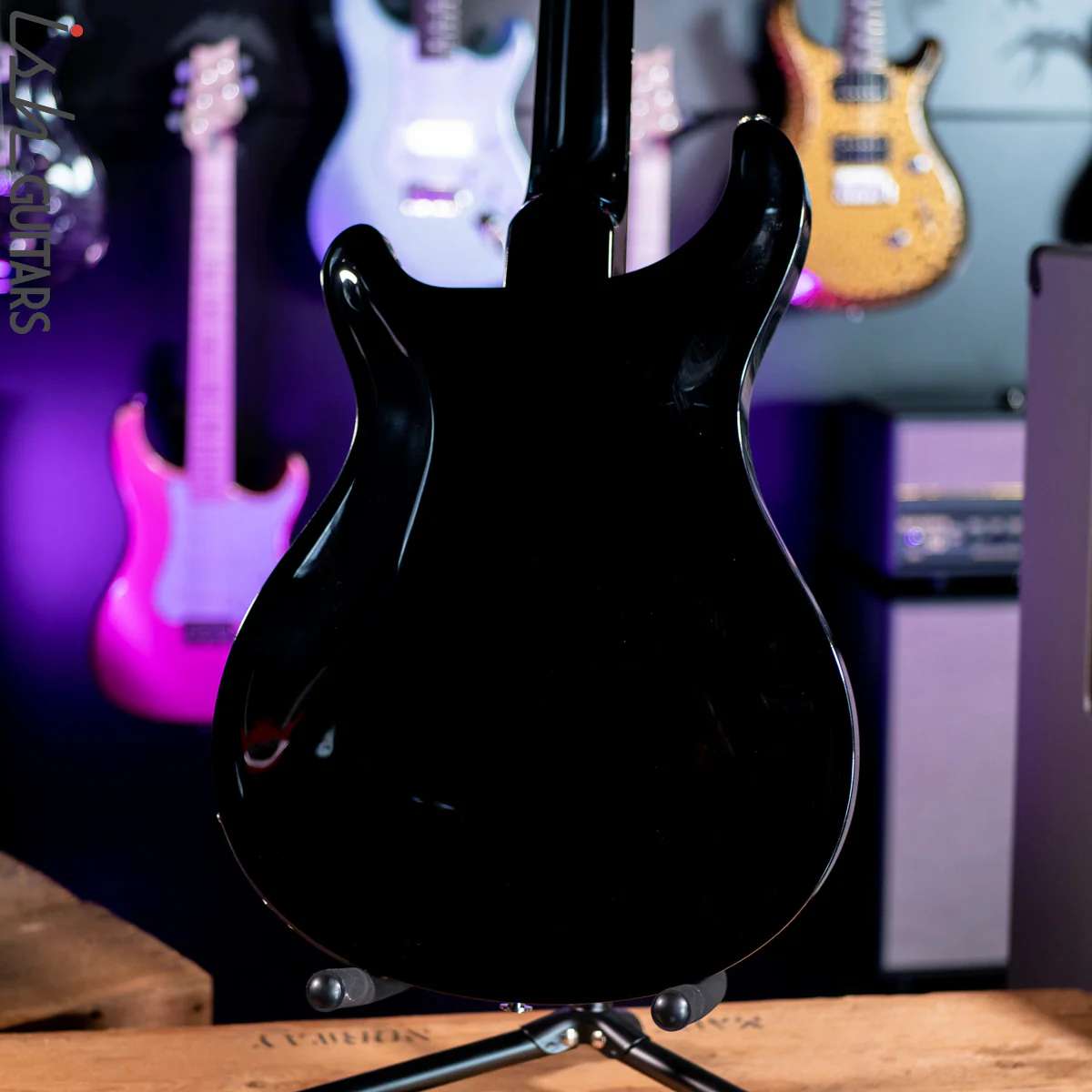 PRS Hollowbody II w/ Piezo Custom Color Amber Smokewrap - Image 9