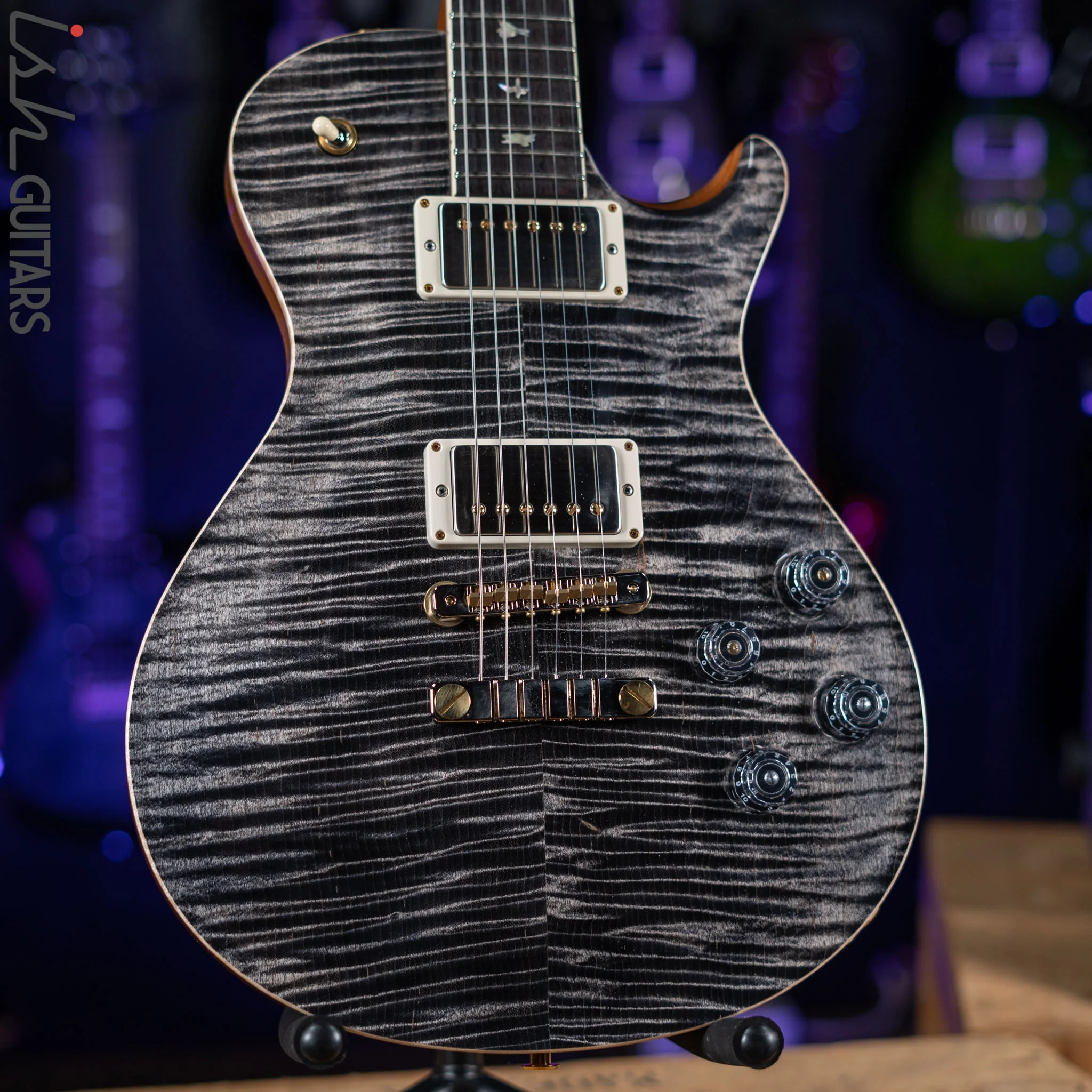 2021 PRS McCarty 594 10-Top Flame Charcoal