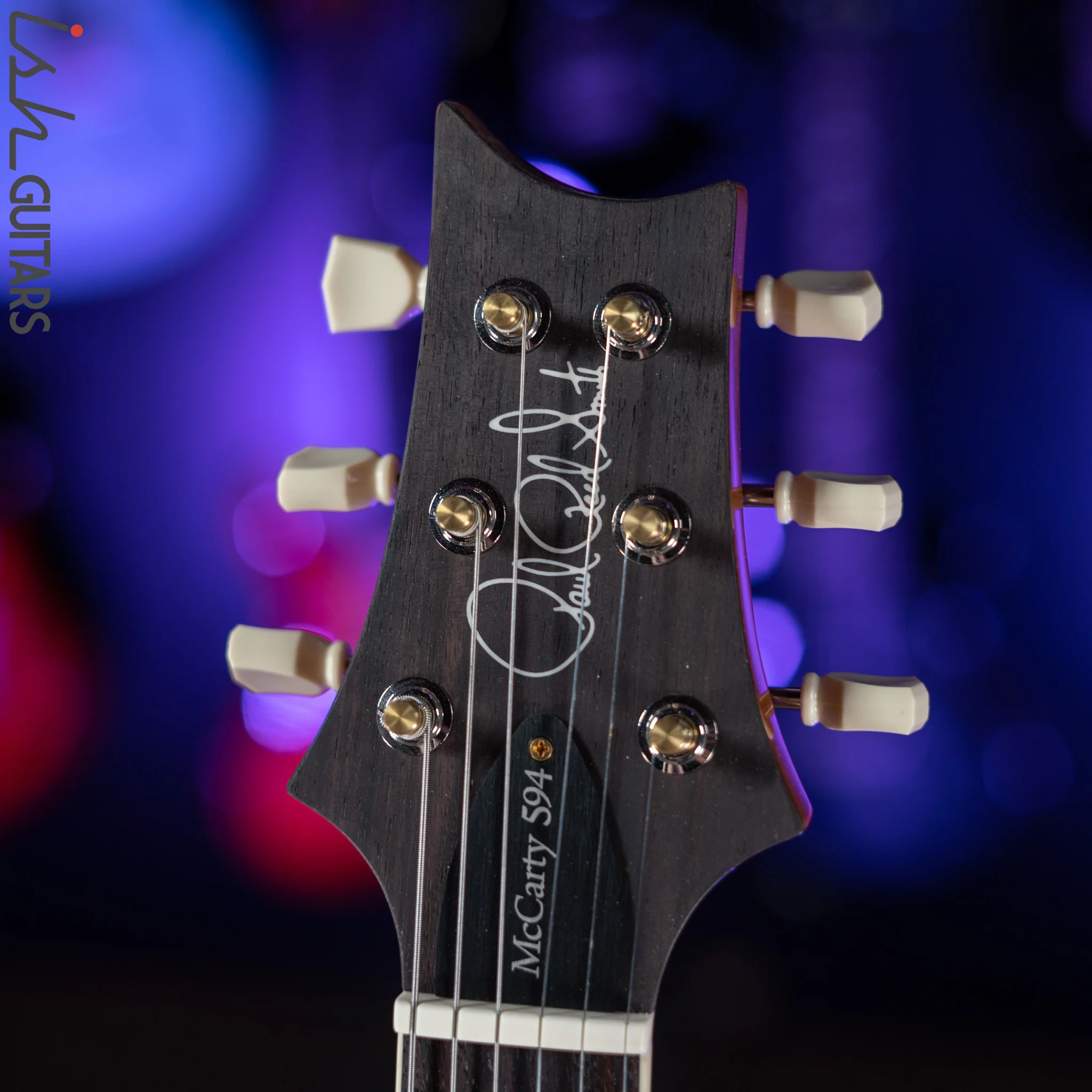 2021 PRS McCarty 594 10-Top Flame Charcoal - Image 6