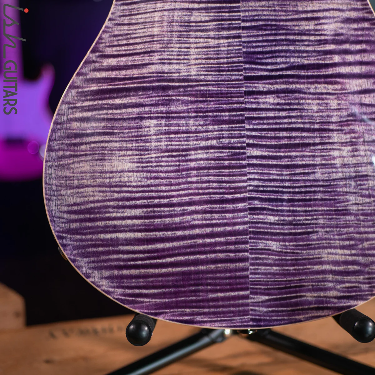 PRS McCarty 594 Hollowbody II Wood Library Faded Purple - Image 12