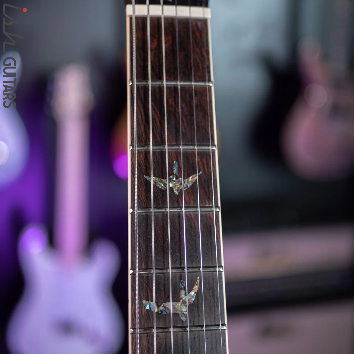 PRS McCarty 594 Hollowbody II Wood Library Faded Purple - Image 7