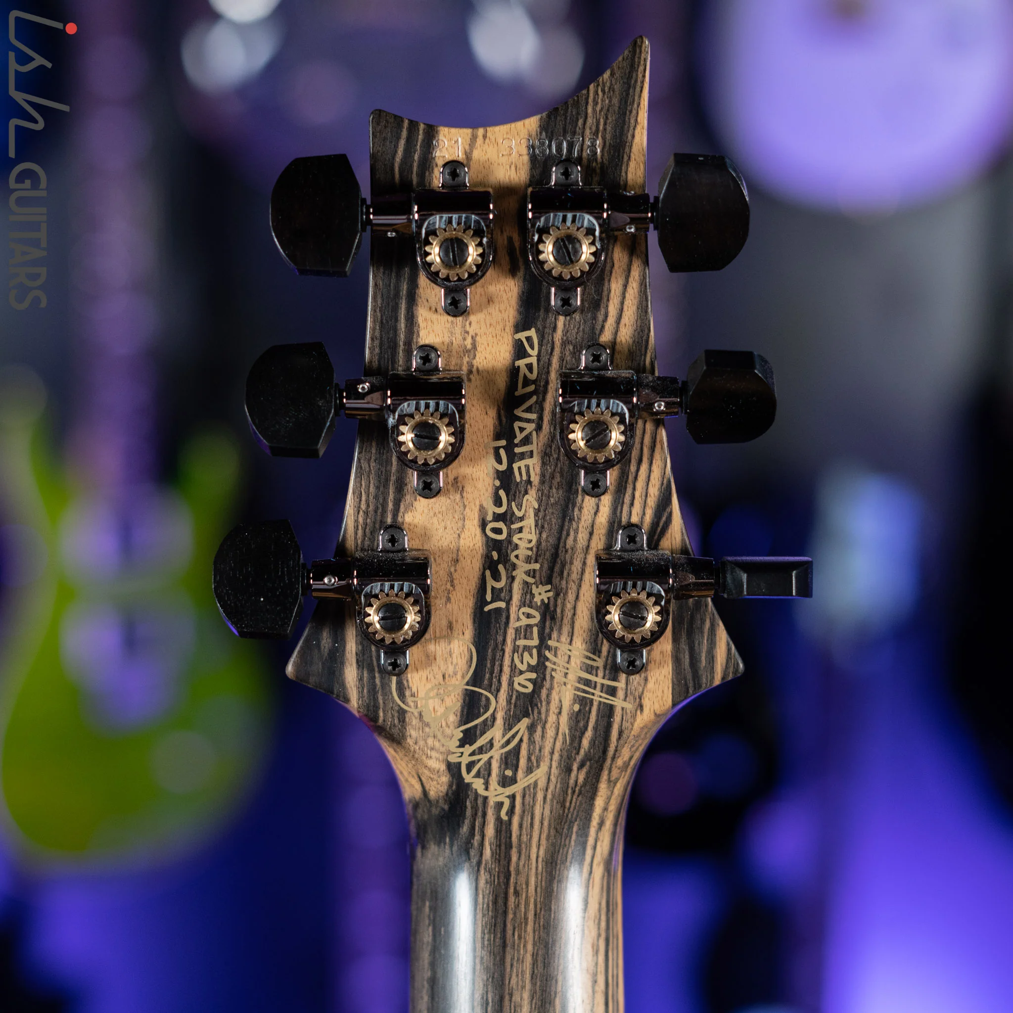 2021 PRS McCarty 594 Semi-Hollow Private Stock #9736 Natural Pale Moon Ebony - Image 12
