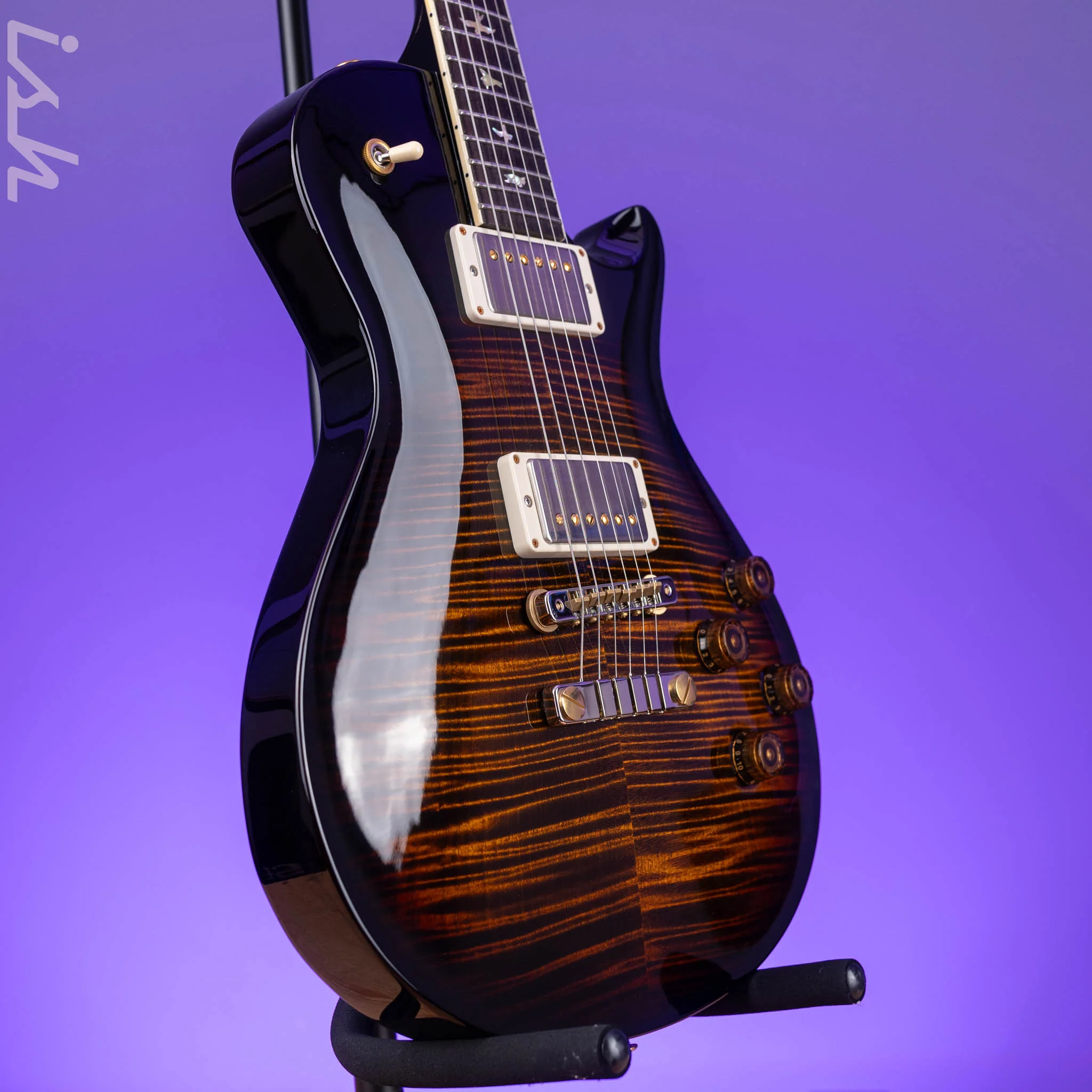 2021 PRS McCarty 594 Singlecut 10-Top Black Gold Burst - Image 3
