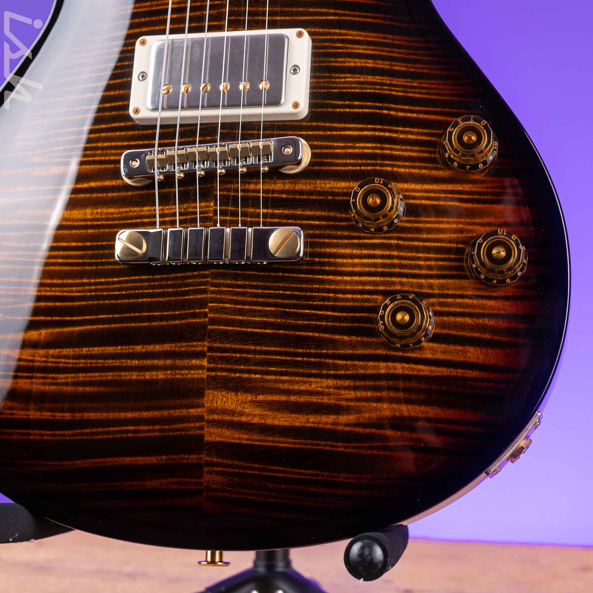 2021 PRS McCarty 594 Singlecut 10-Top Black Gold Burst - Image 5
