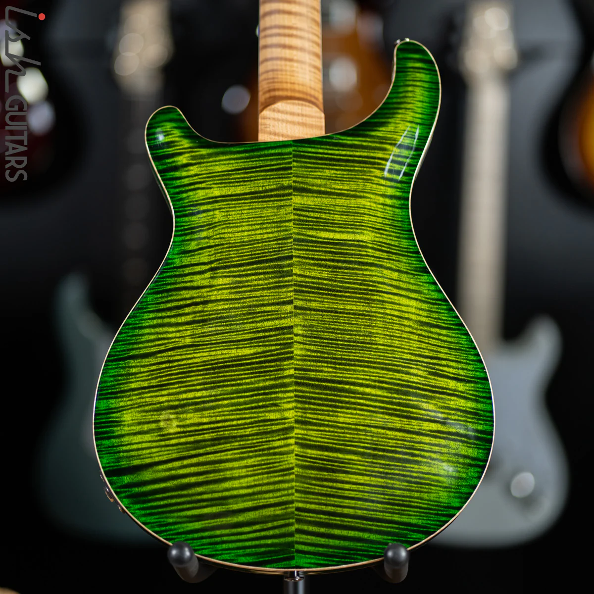 PRS McCarty 594 Hollowbody II Wood Library Jade Green Burst - Image 10