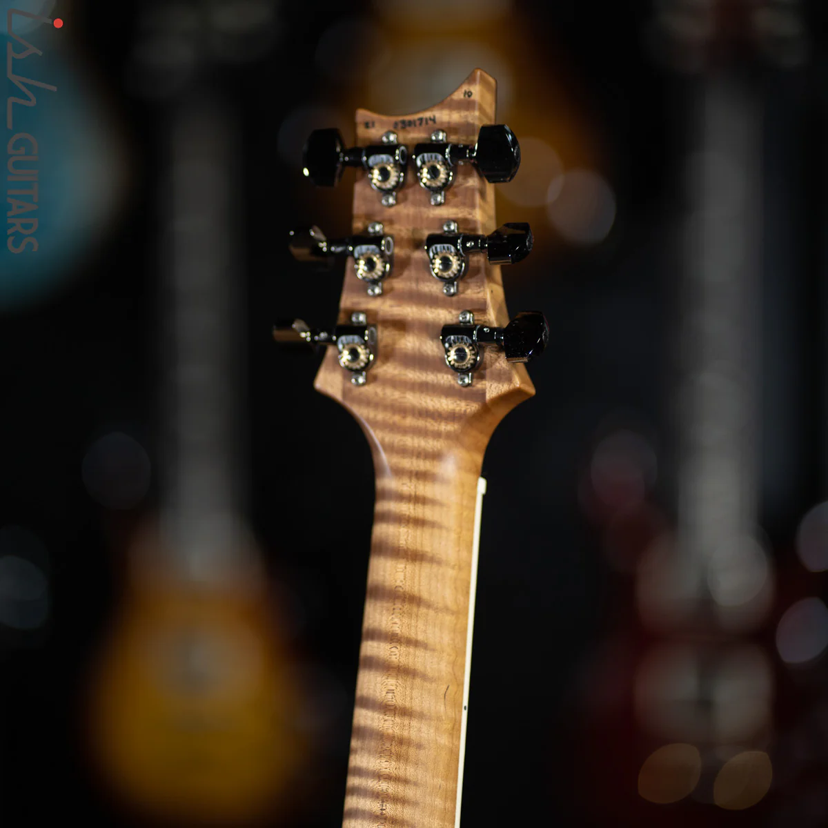 PRS McCarty 594 Hollowbody II Wood Library Jade Green Burst - Image 14