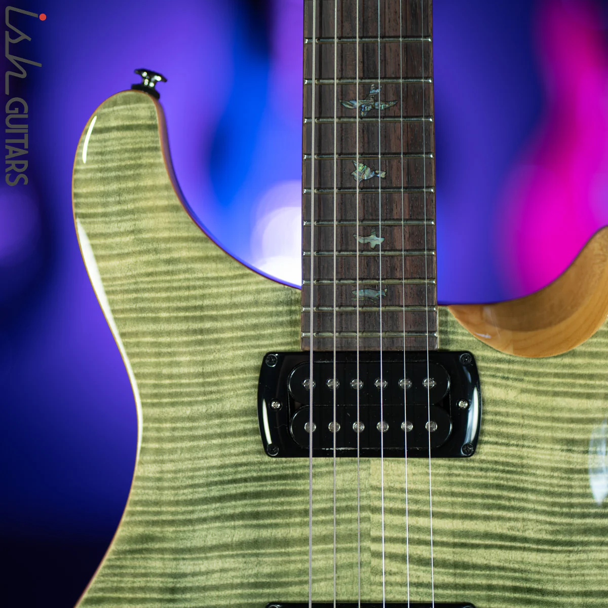 PRS SE Paul’s Guitar Trampas Green - Image 3