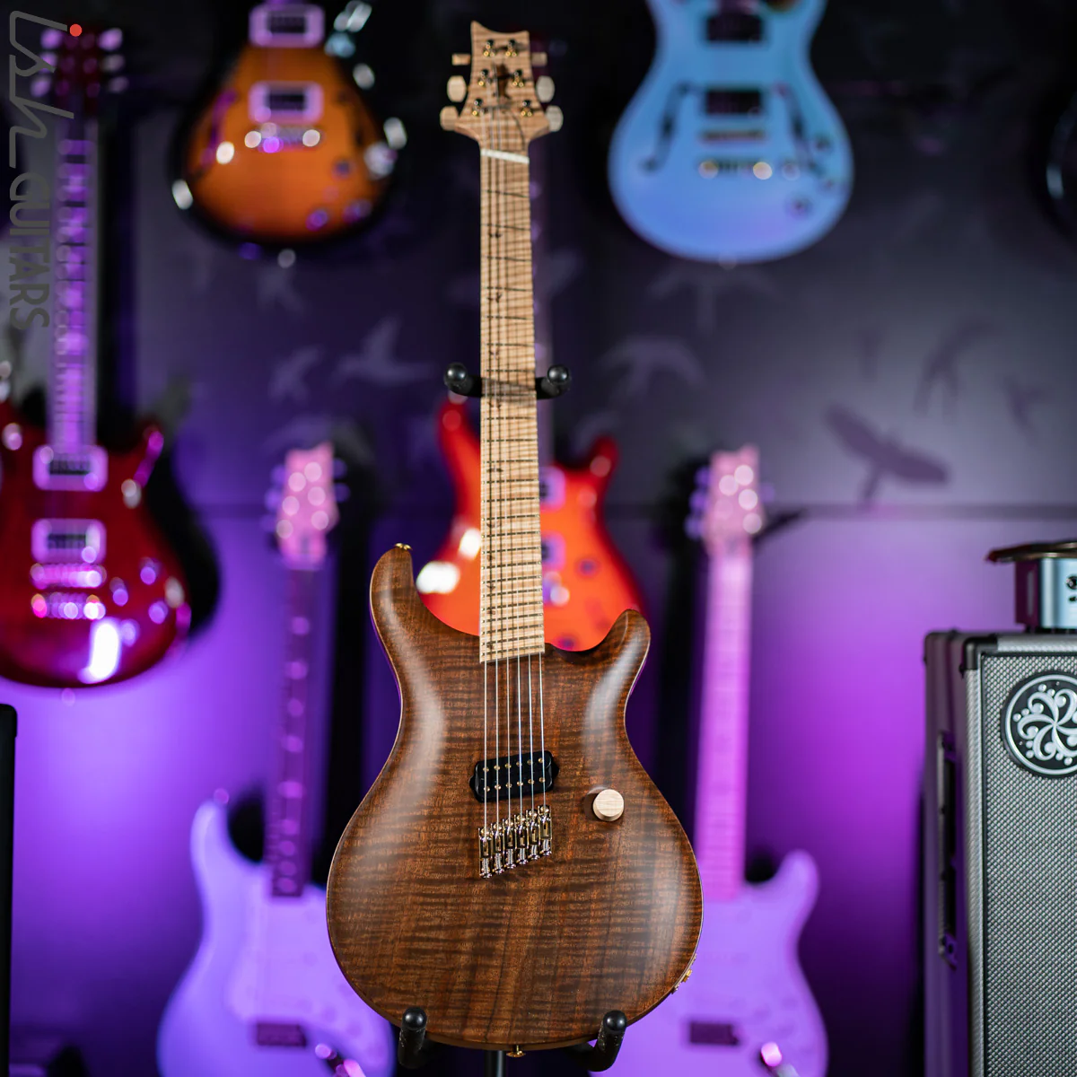 PRS Private Stock Custom 24 Multi-Scale 6-String One Piece Figured Walnut - Image 5