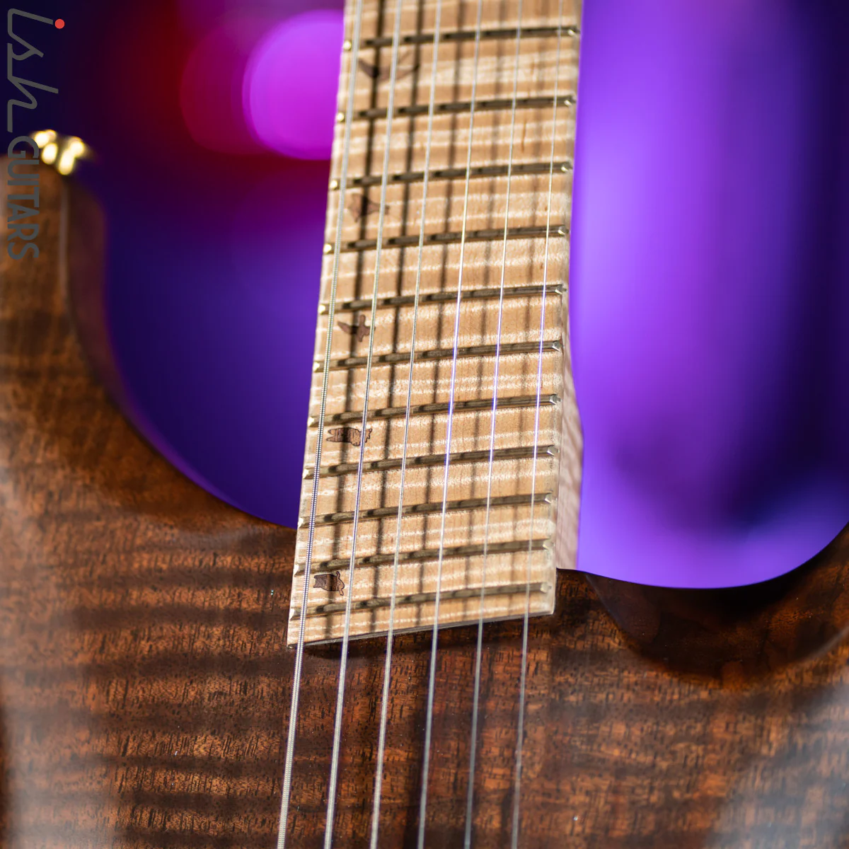 PRS Private Stock Custom 24 Multi-Scale 6-String One Piece Figured Walnut - Image 6