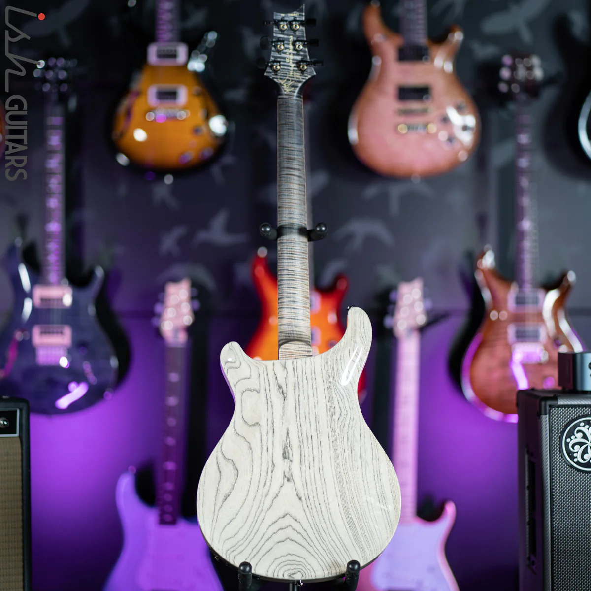 PRS Private Stock Custom 24 "Sculpture" Hollowbody Piezo Spalted Guitar - Image 14