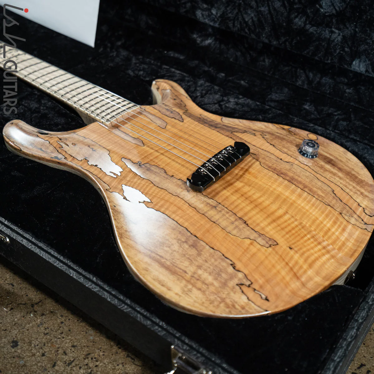PRS Private Stock Custom 24 "Sculpture" Hollowbody Piezo Spalted Guitar - Image 20