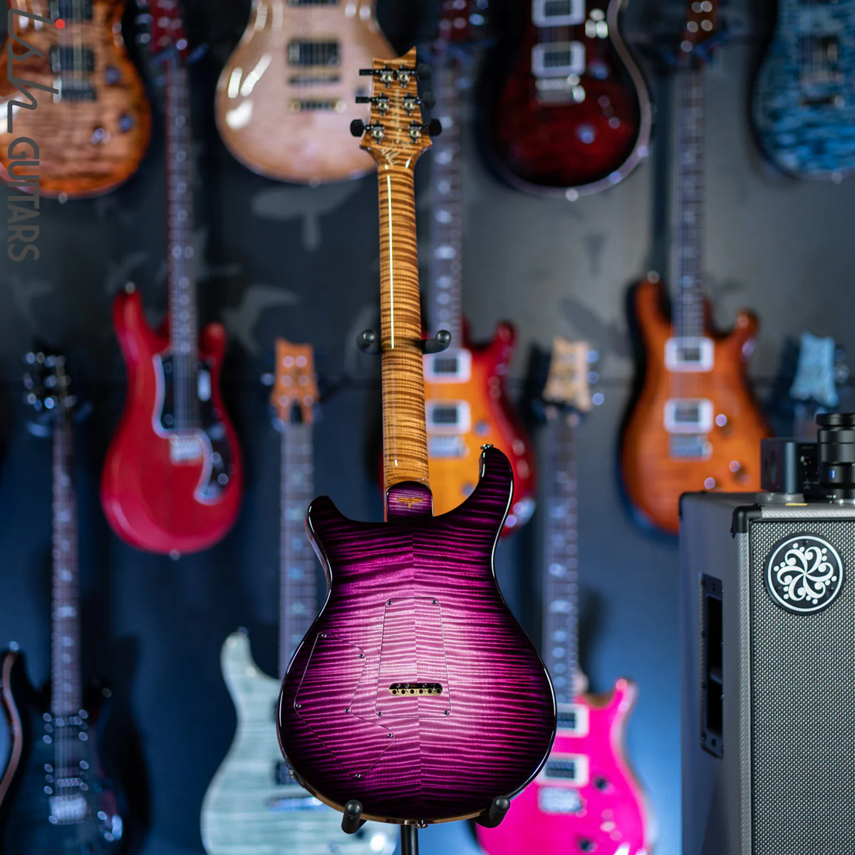 2021 PRS Private Stock Modern Eagle V Midnight Orchid Glow Smoked Burst - Image 9