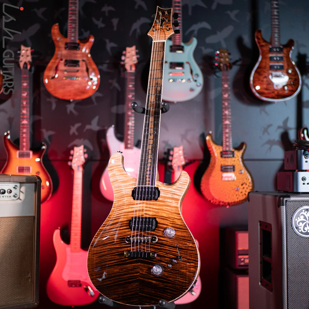 PRS Private Stock Custom 24-08 Hard Tail Amaretto Fade - Image 13