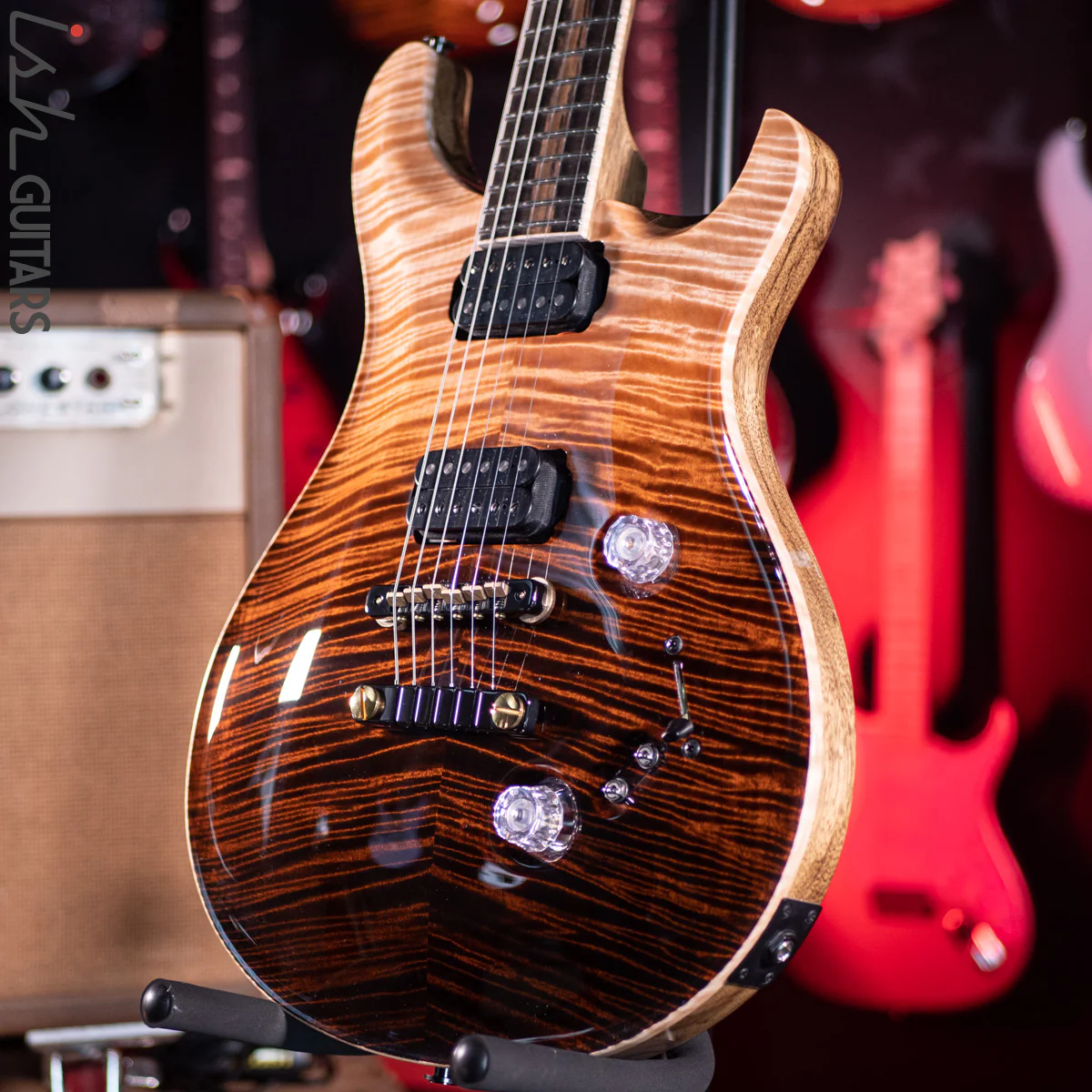 PRS Private Stock Custom 24-08 Hard Tail Amaretto Fade - Image 6