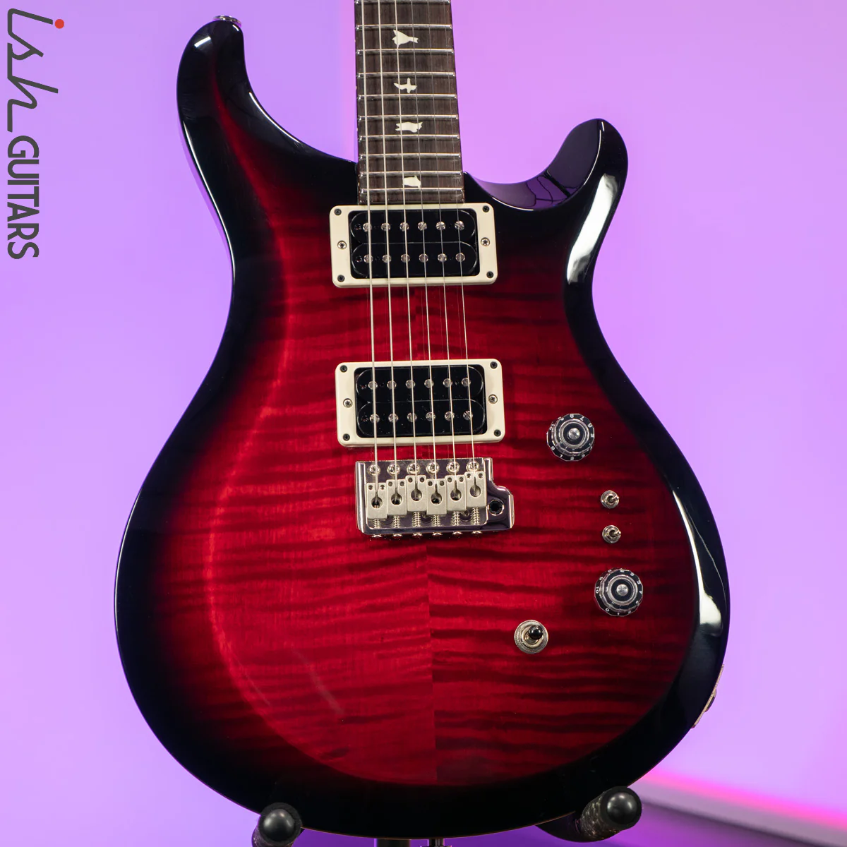 PRS S2 Custom 24 35th Anniversary Black/Red Custom Burst
