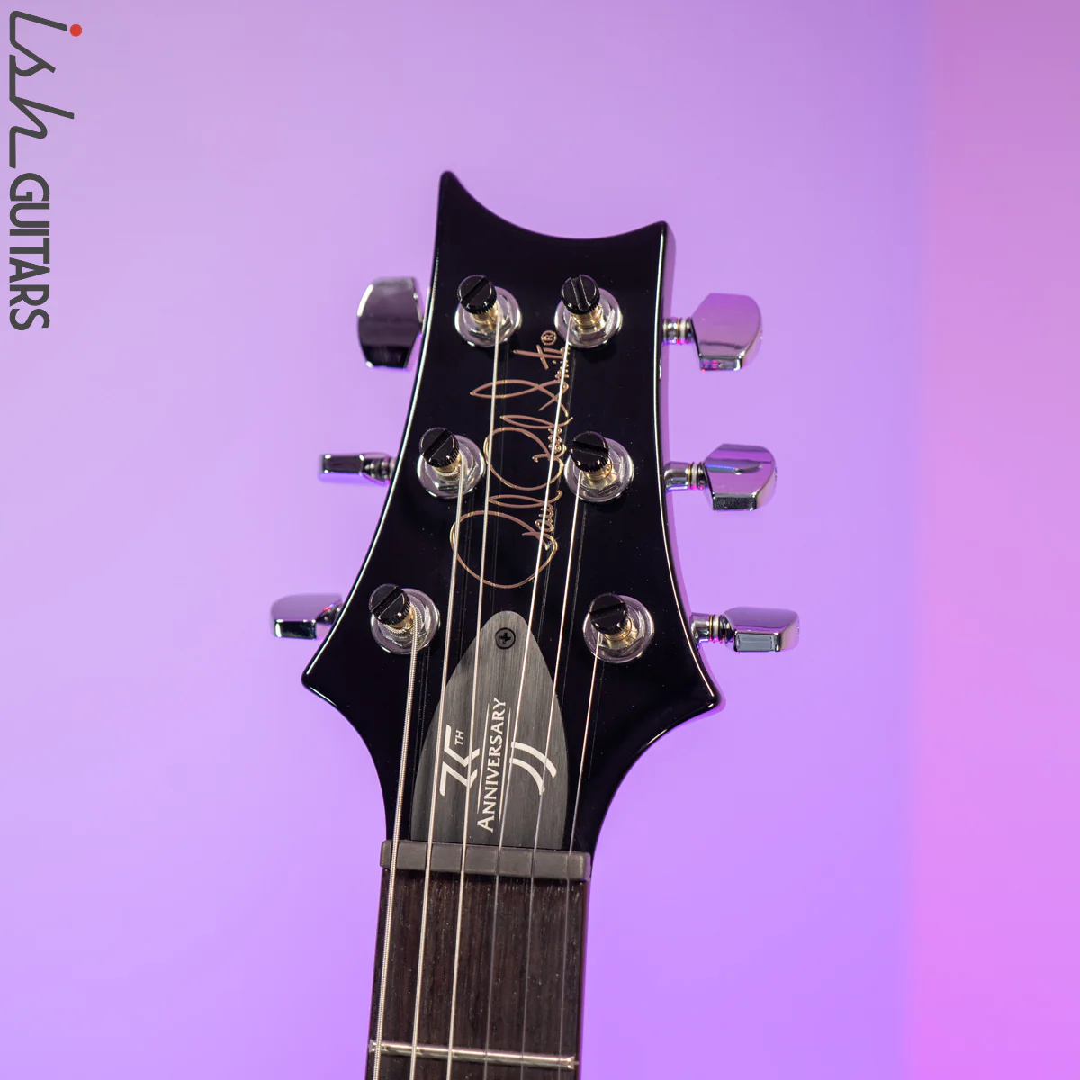 PRS S2 Custom 24 35th Anniversary Black/Red Custom Burst - Image 7