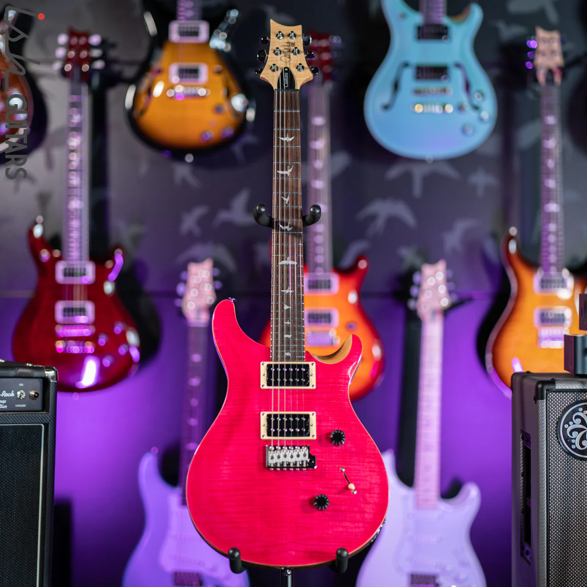 2021 PRS SE Custom 24 Bonnie Pink Demo - Image 2