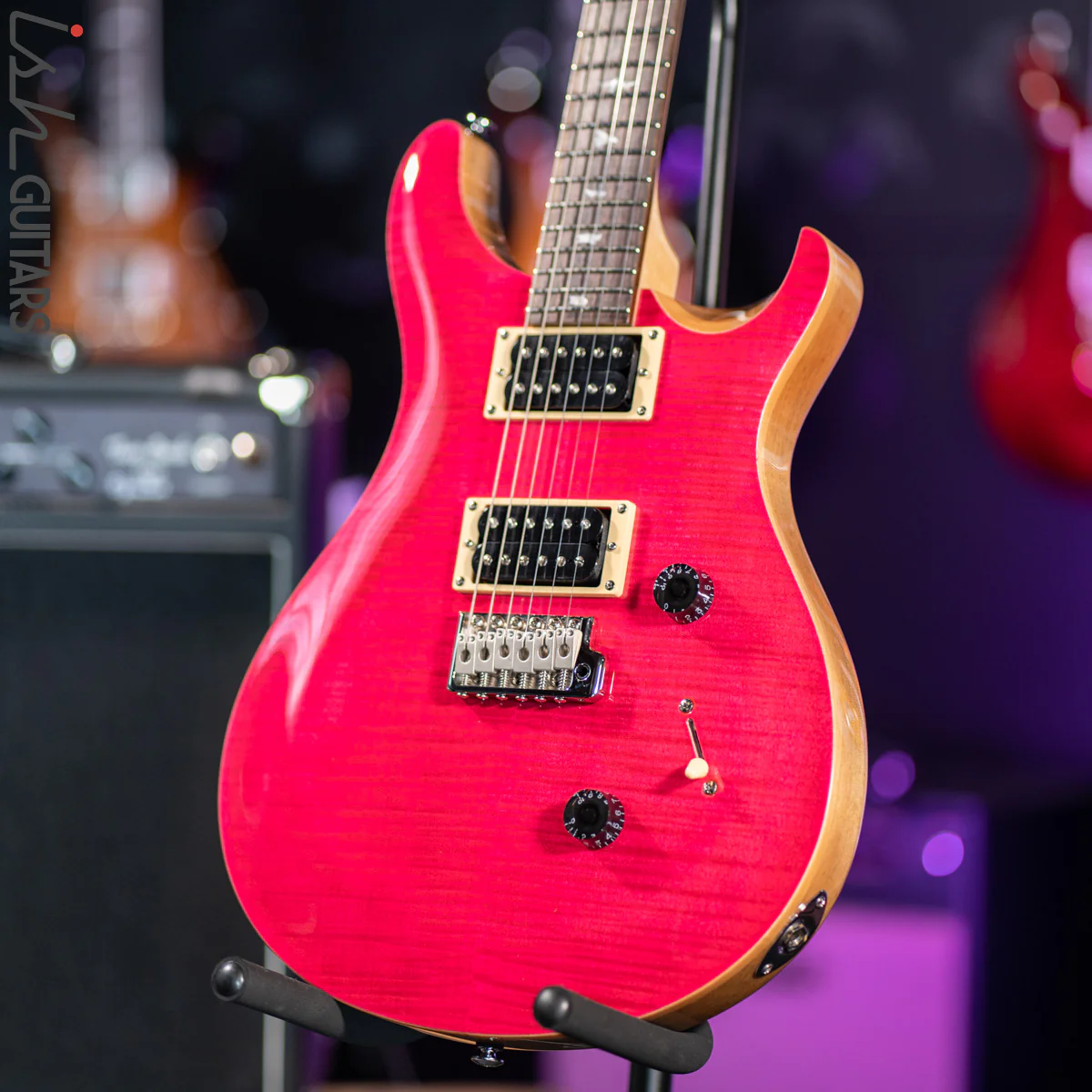 2021 PRS SE Custom 24 Bonnie Pink Demo - Image 5