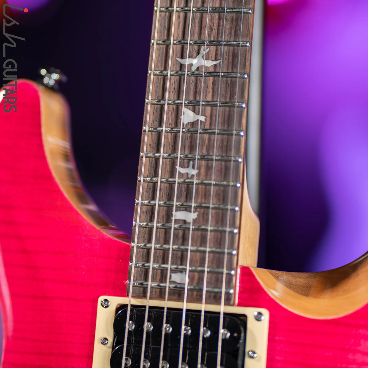 2021 PRS SE Custom 24 Bonnie Pink Demo - Image 6
