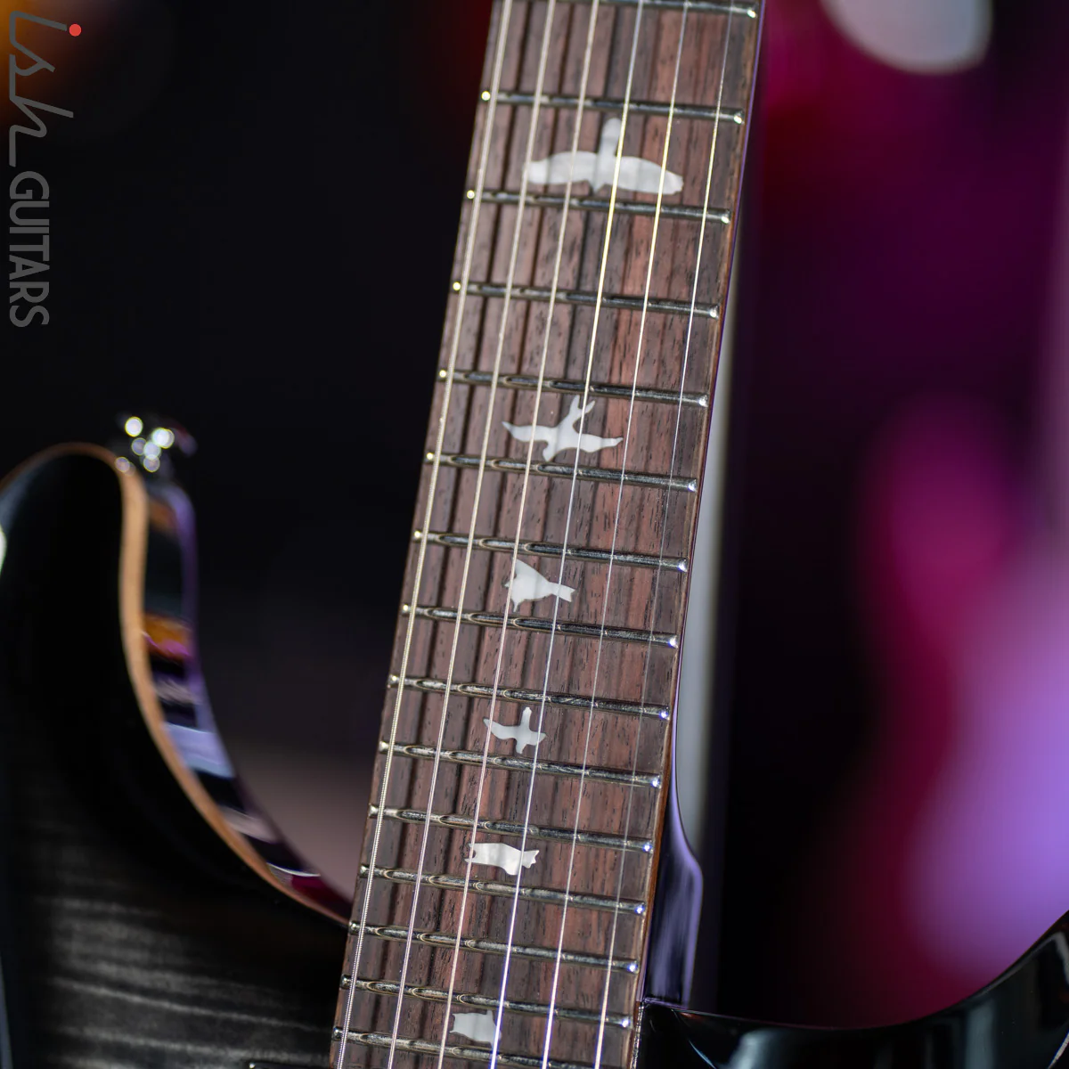 PRS SE Custom 24 Charcoal Burst - Image 6
