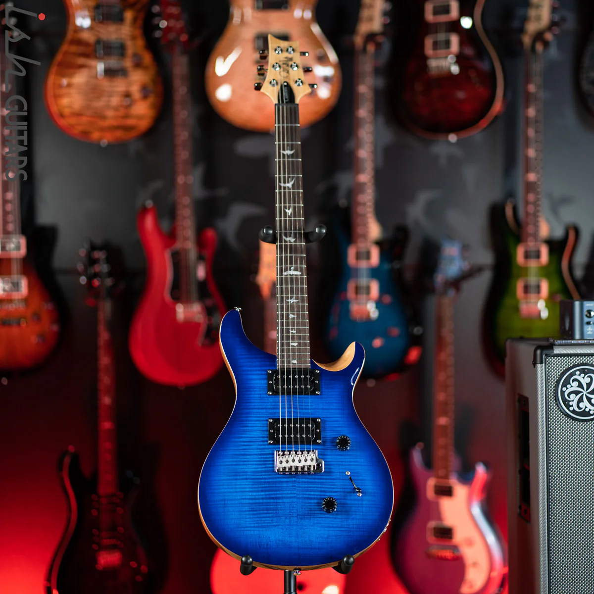 PRS SE Custom 24 Faded Blue Burst - Image 2