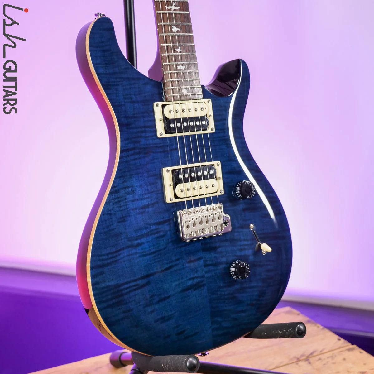 2020 PRS SE Custom 24 Whale Blue - Image 5