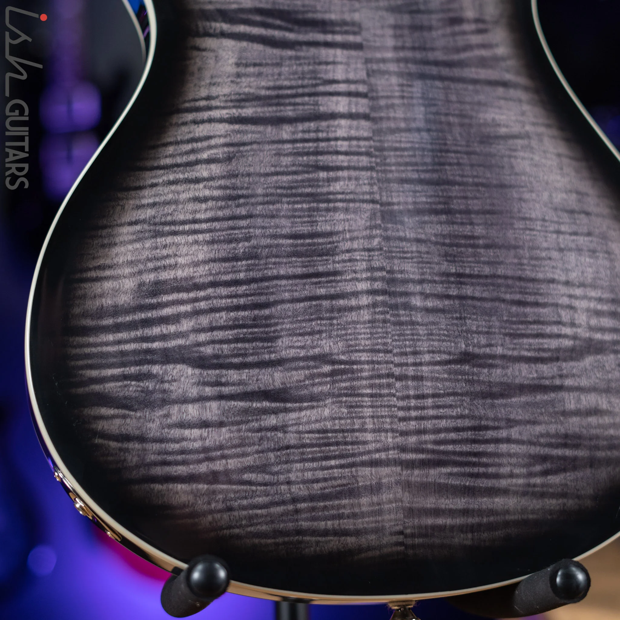 2021 PRS SE Hollowbody Electric Guitar Charcoal Burst - Image 12