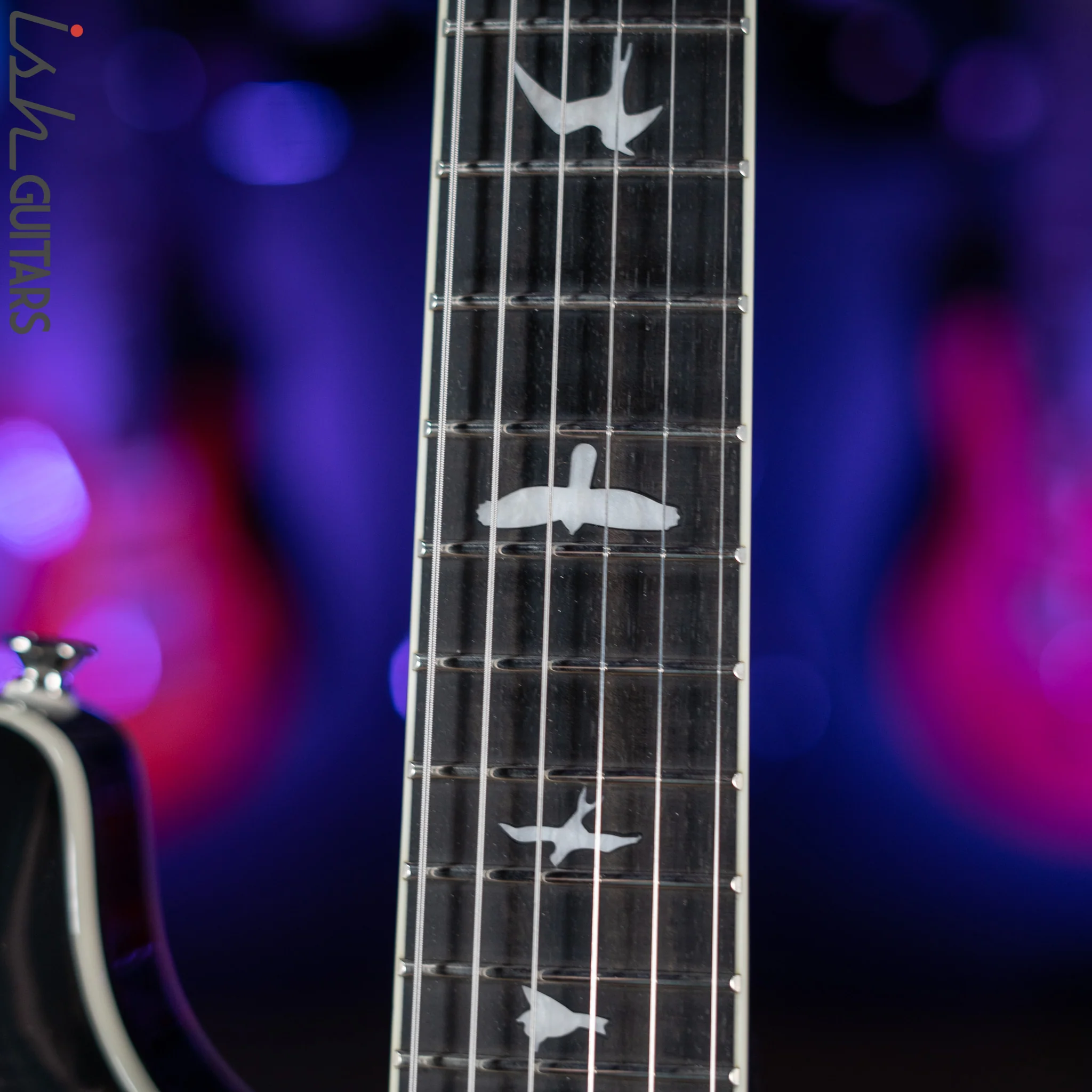 2021 PRS SE Hollowbody Electric Guitar Charcoal Burst - Image 6