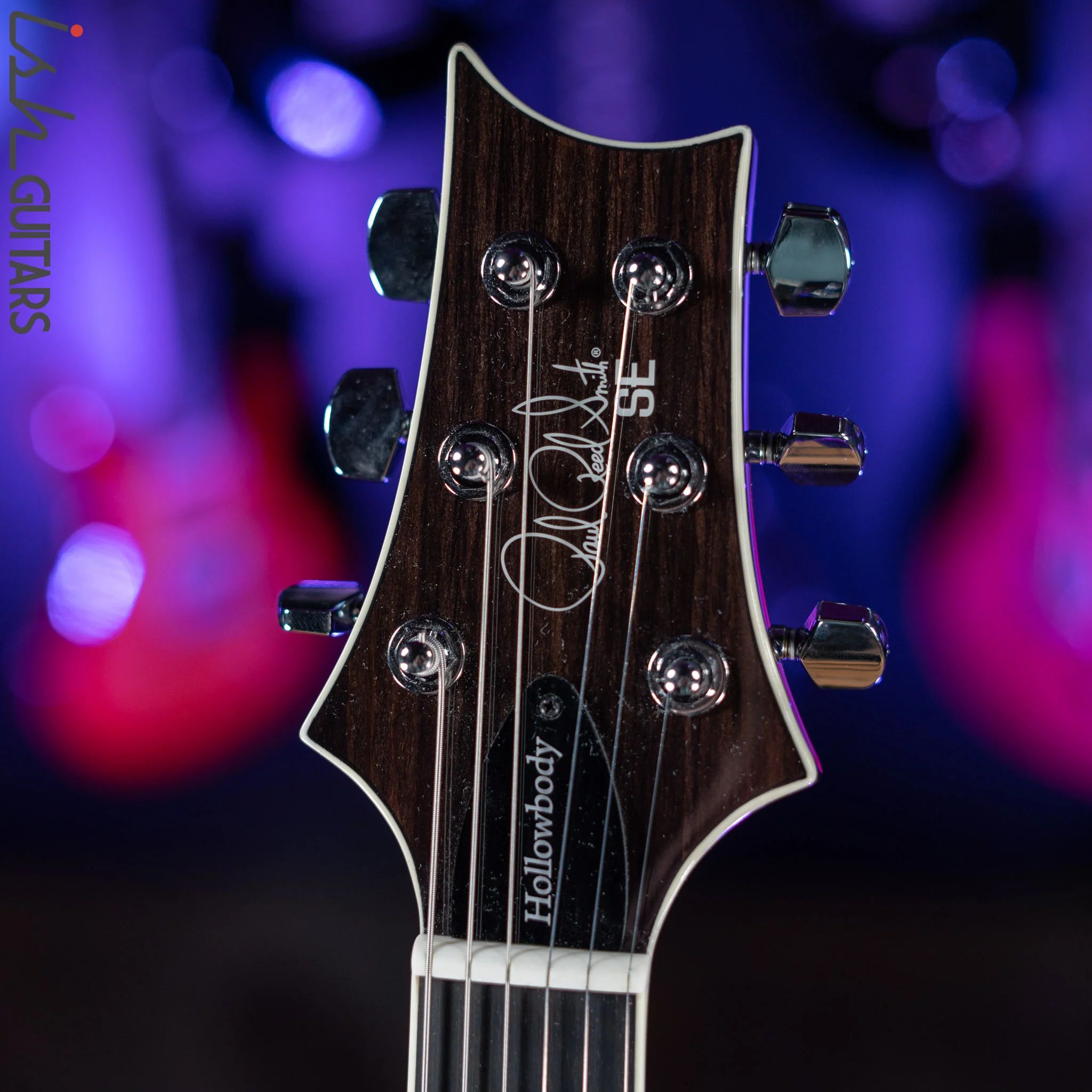 2021 PRS SE Hollowbody Electric Guitar Charcoal Burst - Image 7